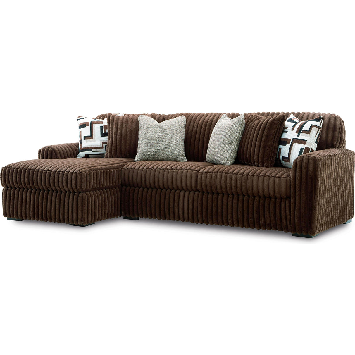 Signature Design by Ashley Midnight-Madness 98104S1 2 pc Sectional Sofa with Chaise IMAGE 1