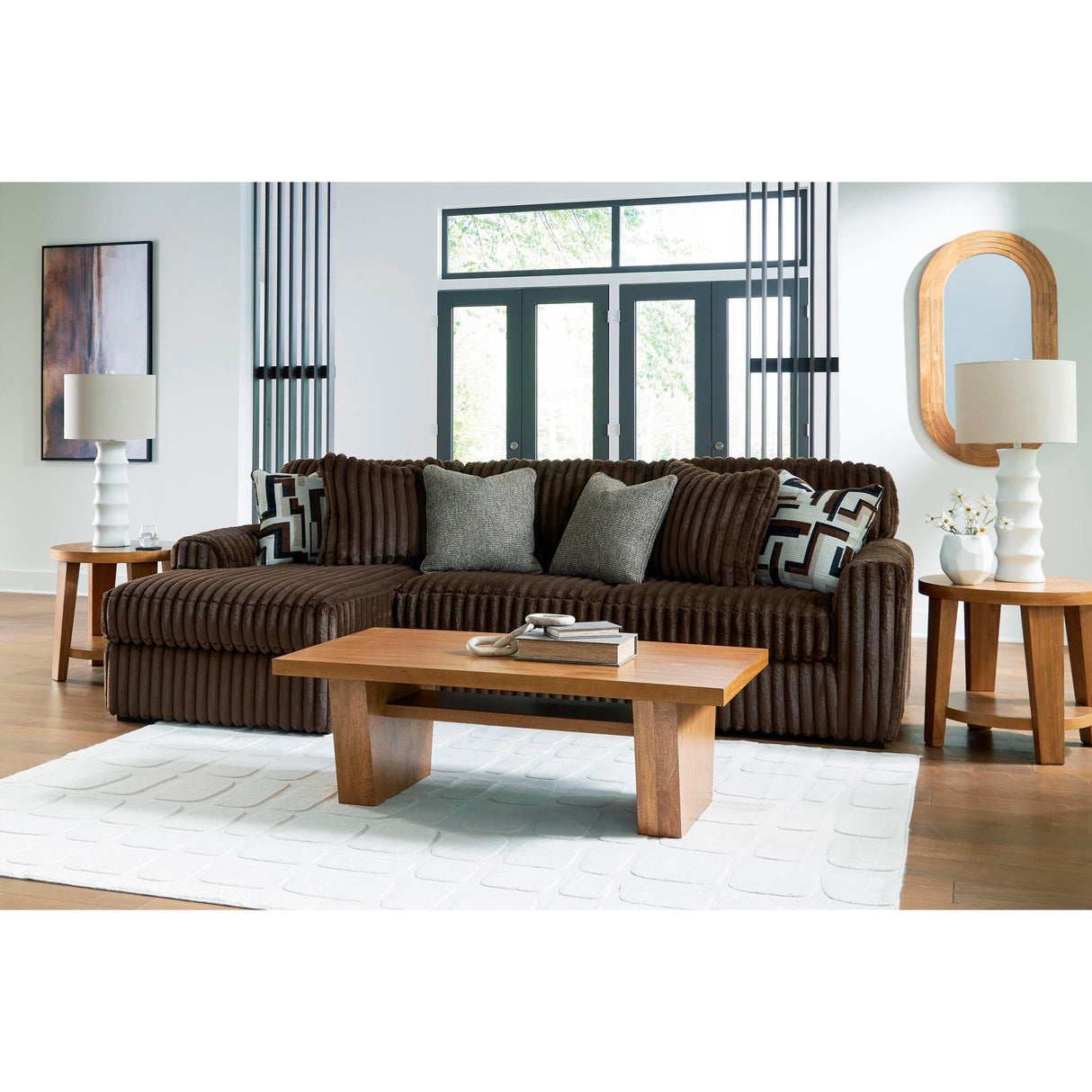 Signature Design by Ashley Midnight-Madness 98104S1 2 pc Sectional Sofa with Chaise IMAGE 5