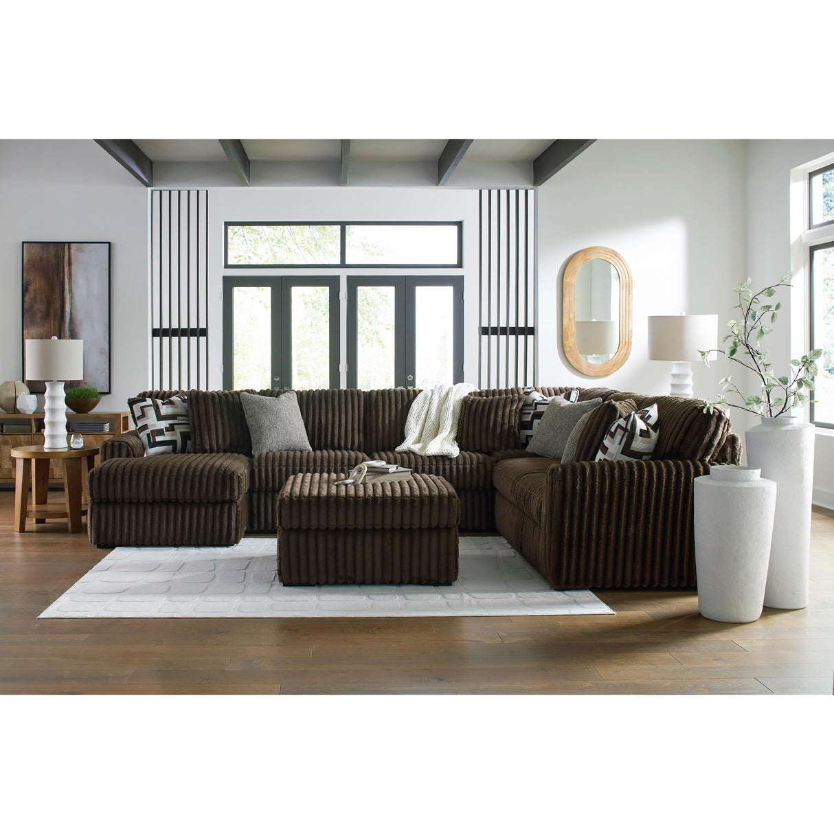 Signature Design by Ashley Midnight-Madness 98104S4 4 pc Sectional with Chaise IMAGE 6