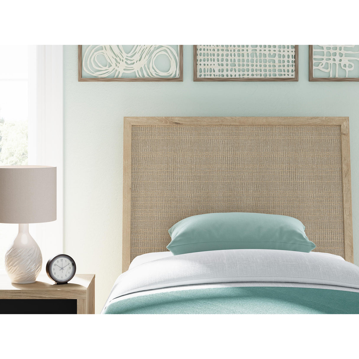 Signature Design by Ashley Cielden B1199-53 Twin Panel Headboard IMAGE 3