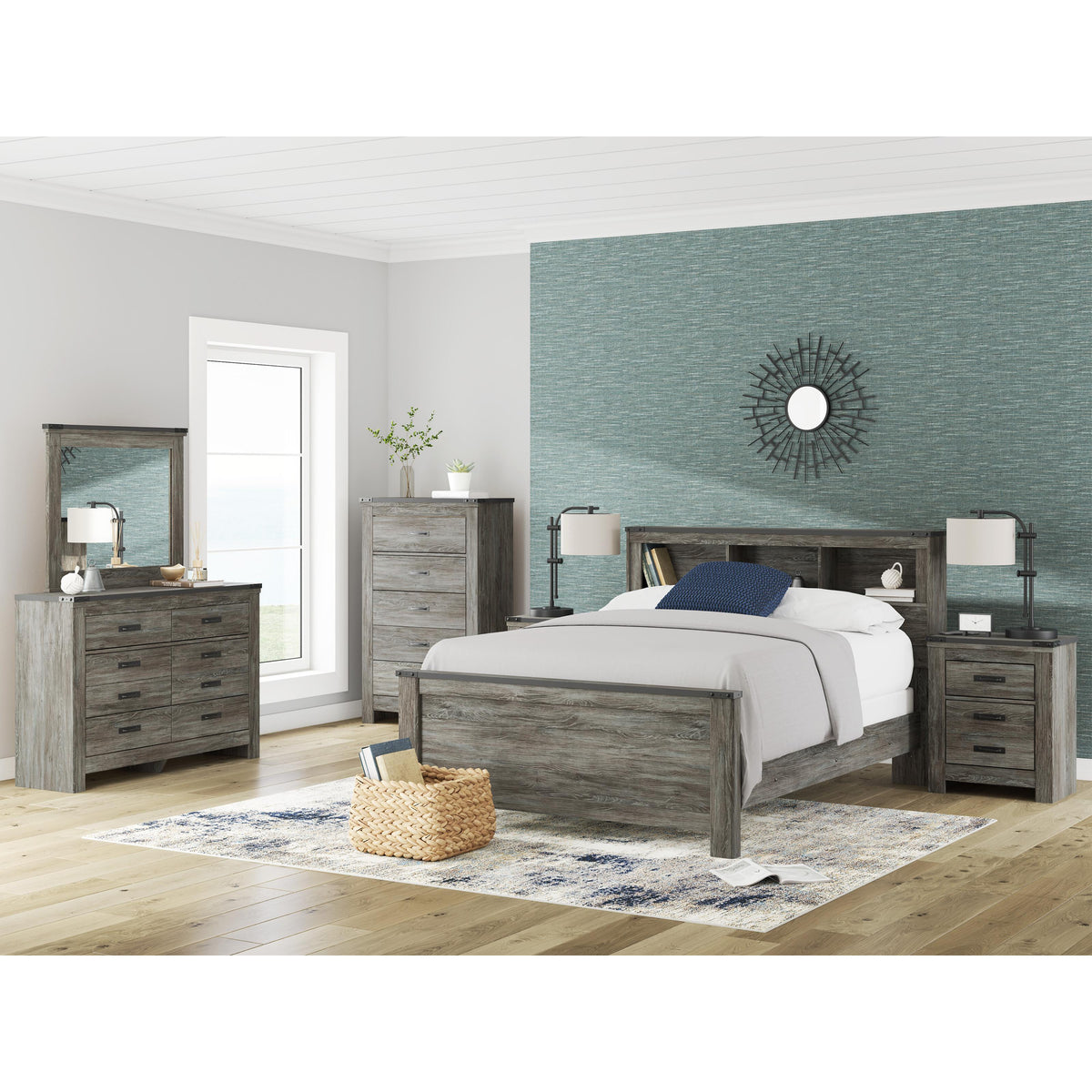 Signature Design by Ashley Frandern B4480B1 Dresser and Mirror IMAGE 10