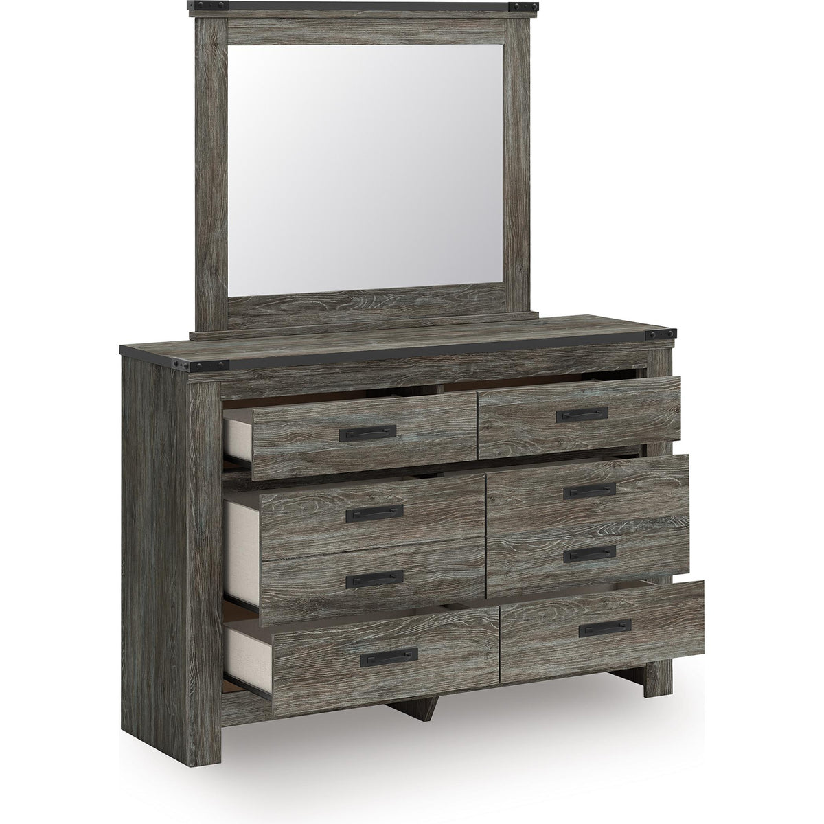 Signature Design by Ashley Frandern B4480B1 Dresser and Mirror IMAGE 4