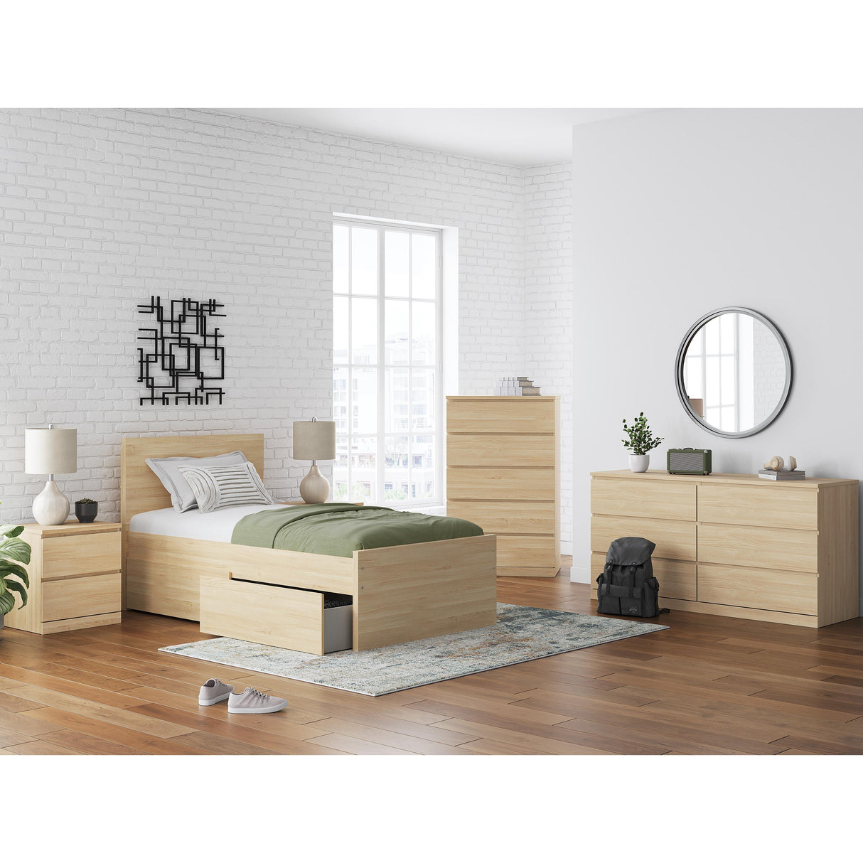 Signature Design by Ashley Onita EB9632-292 Two Drawer Night Stand IMAGE 14