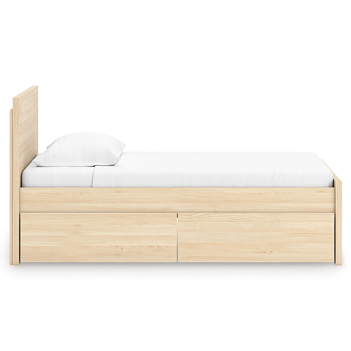 Signature Design by Ashley Onita EB9632B10 Twin Panel Platform Bed with 1 Side Storage IMAGE 3