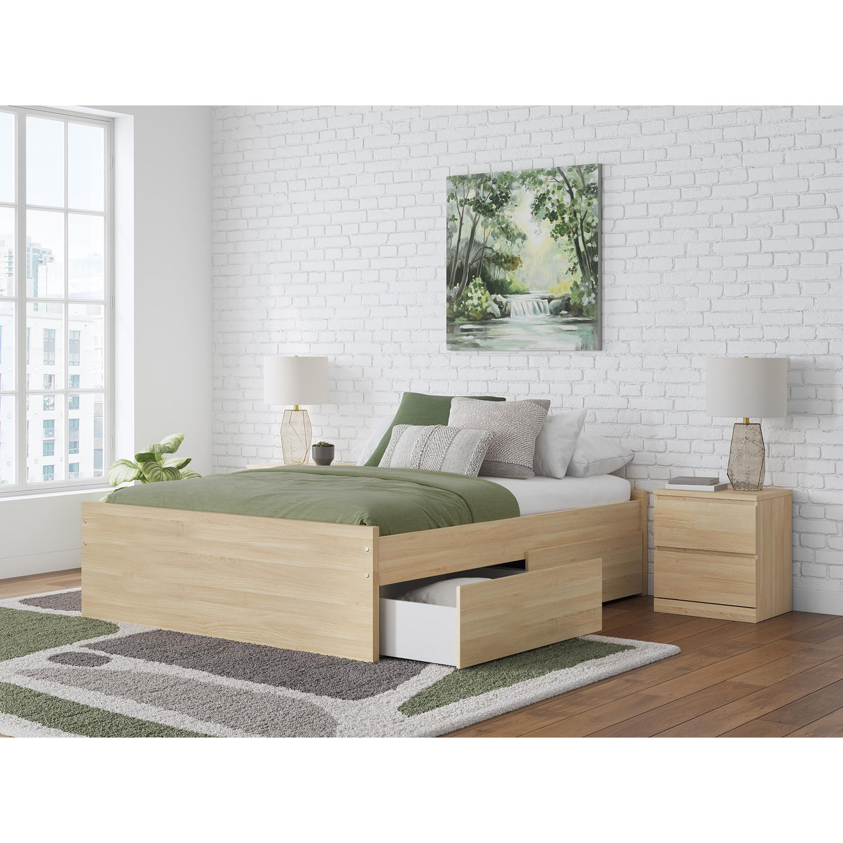 Signature Design by Ashley Onita EB9632B15 Queen Platform Bed with 2 Side Storage IMAGE 7