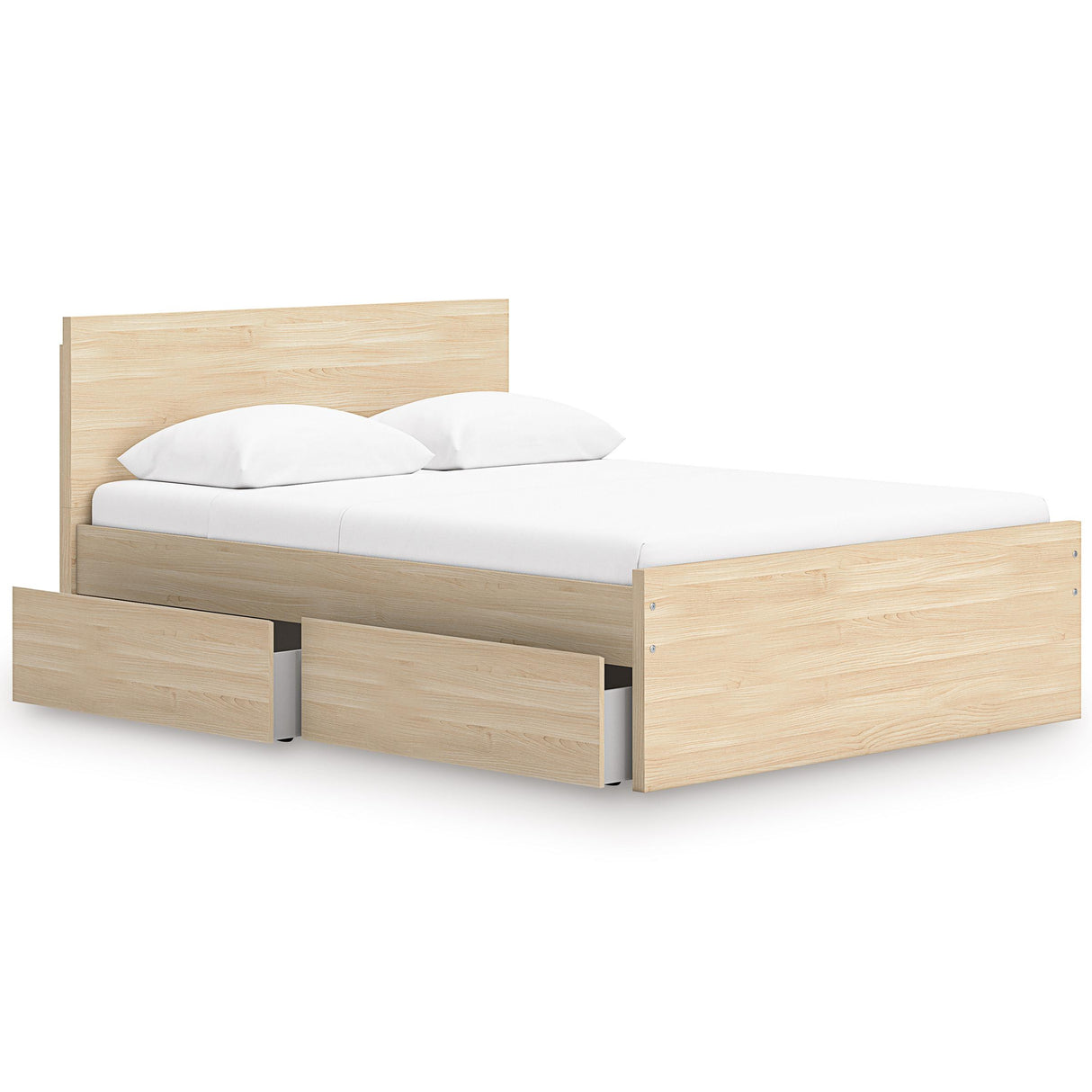 Signature Design by Ashley Onita EB9632B17 Full Panel Platform Bed with 2 Side Storage IMAGE 2