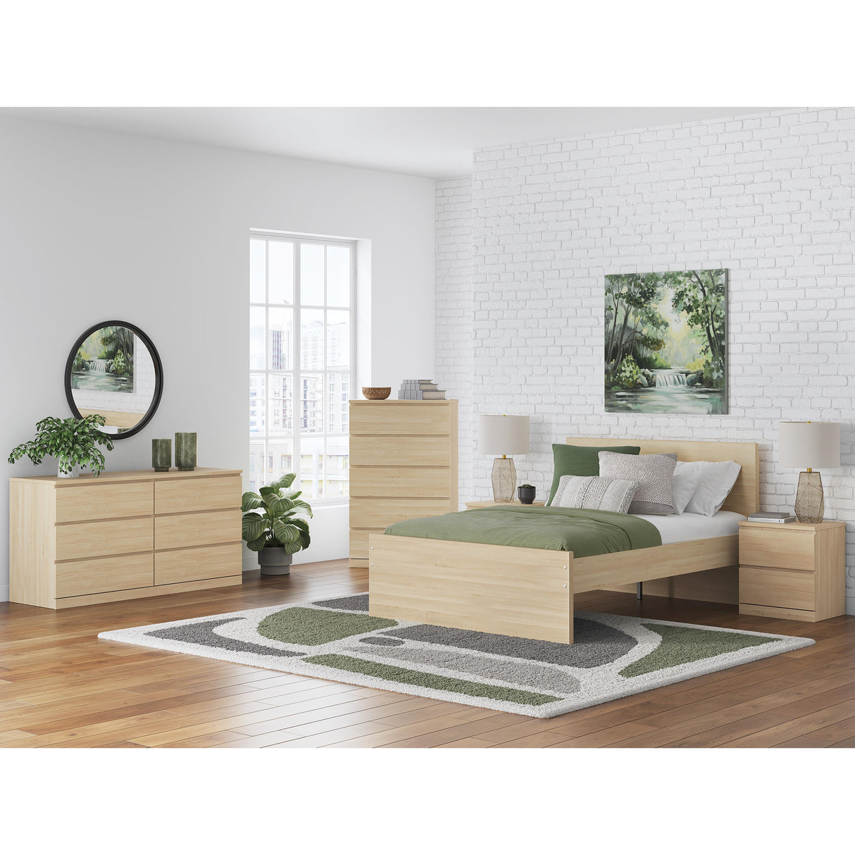 Signature Design by Ashley Onita EB9632B5 Full Panel Platform Bed IMAGE 6