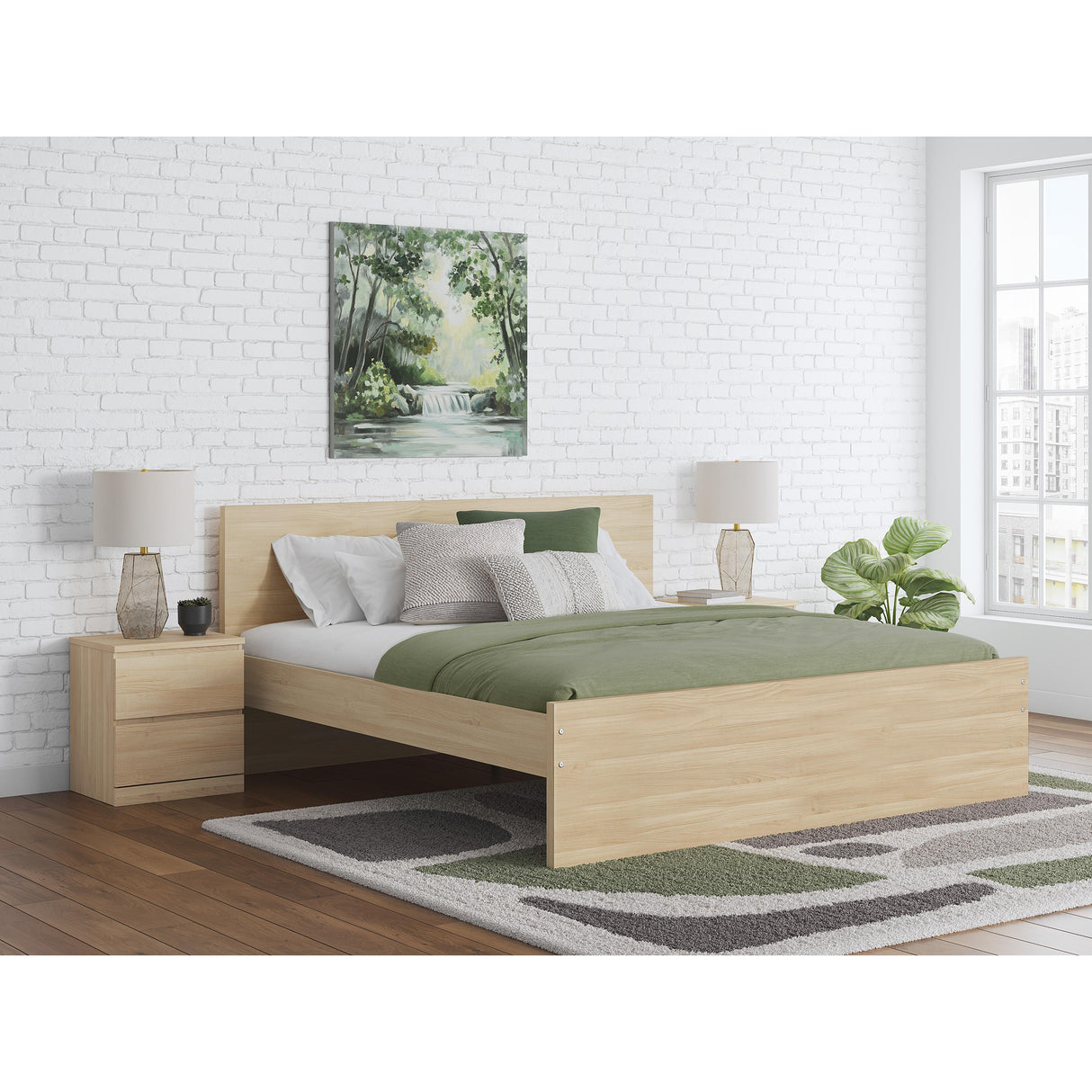Signature Design by Ashley Onita EB9632B6 Queen Panel Platform Bed IMAGE 6