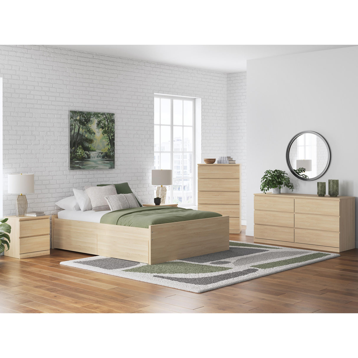 Signature Design by Ashley Onita EB9632B9 Queen Platform Bed with 1 Side Storage IMAGE 9