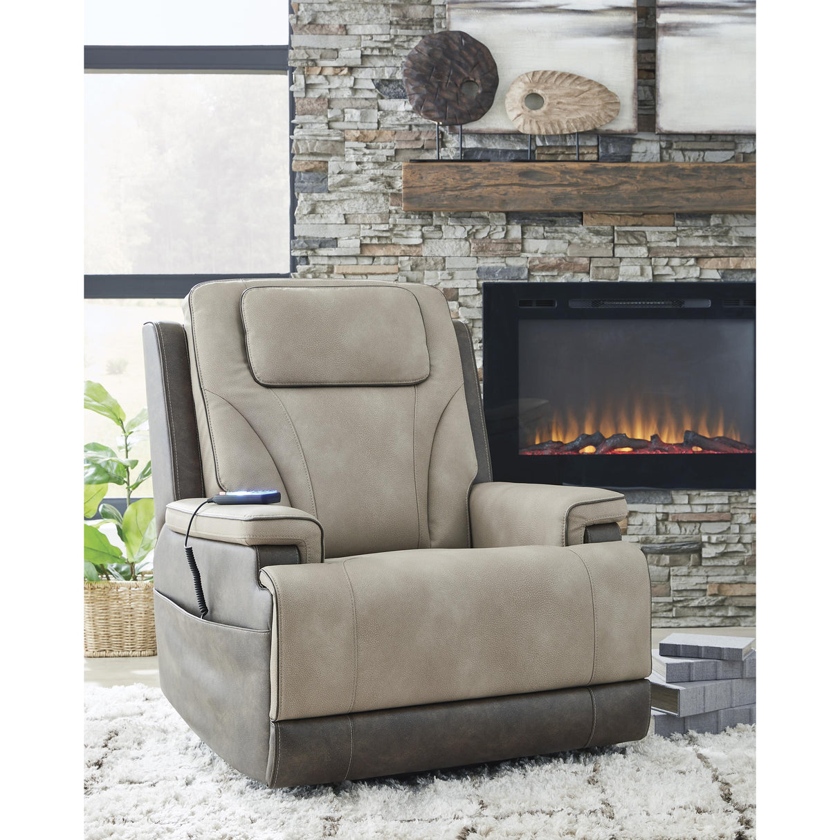 Signature Design by Ashley 4Z-Peaceful Pause PC1210312 Power Lift Recliner IMAGE 7