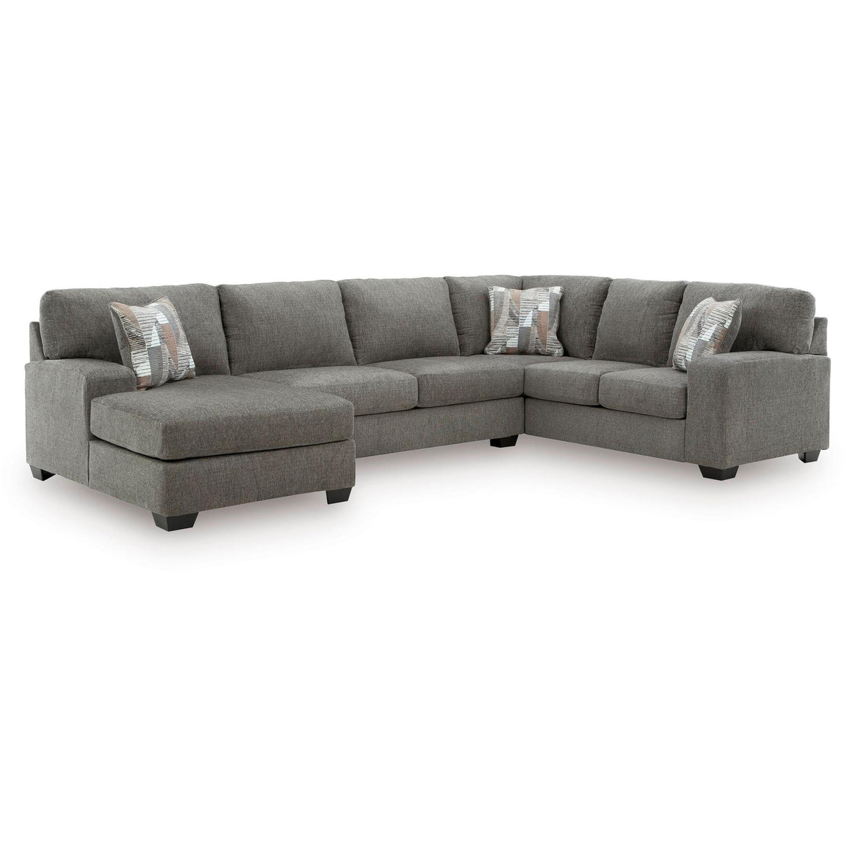 Signature Design by Ashley Clarington PC48405S5 3 pc Sleeper Sectional with Chaise IMAGE 1