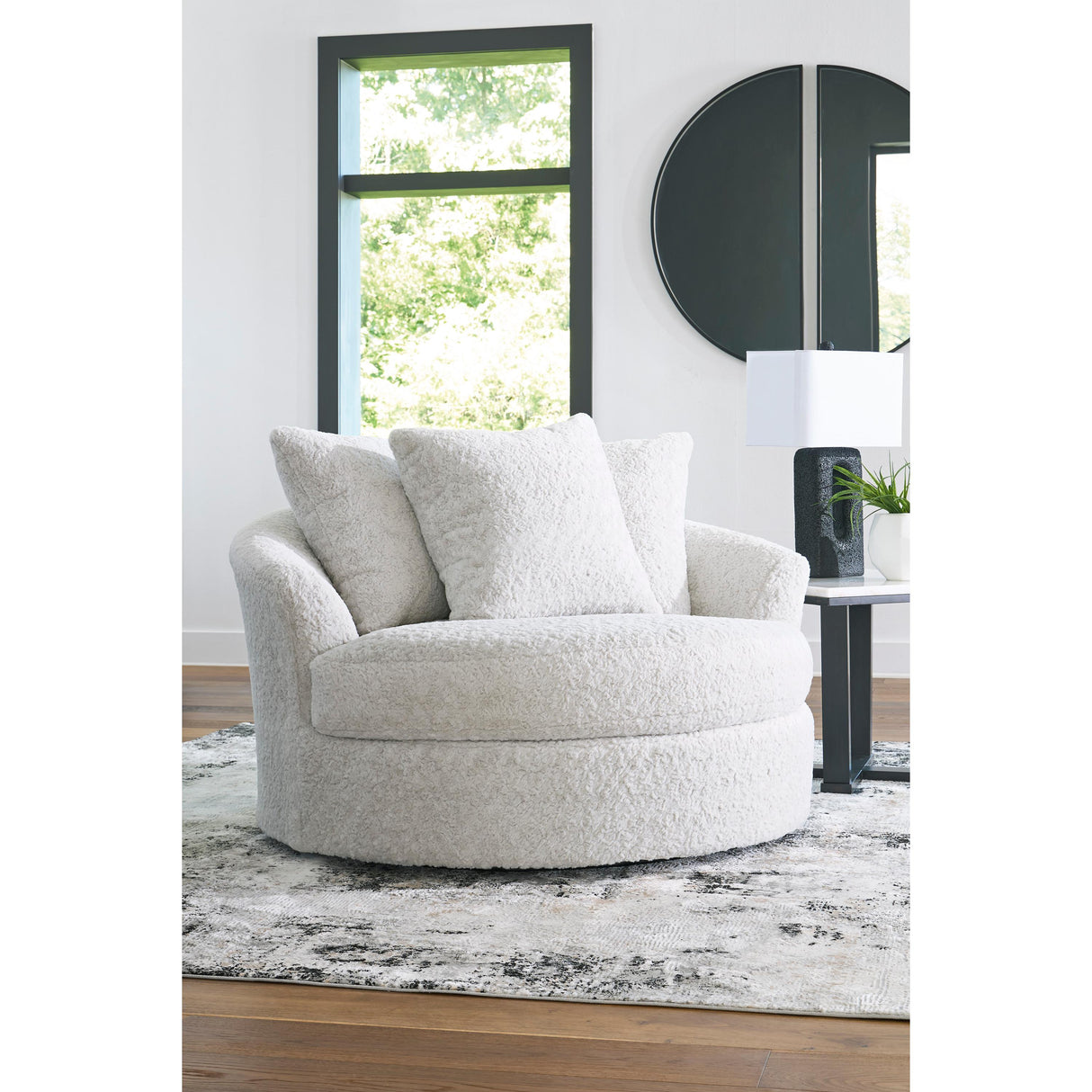 Signature Design by Ashley Cuddle Plush PC5910621 Oversized Swivel Accent Chair IMAGE 5