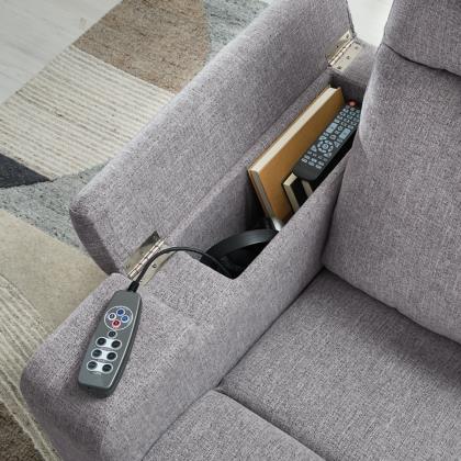 Signature Design by Ashley Pineland PC9930642A Glider Power Reclining with Audio System IMAGE 12