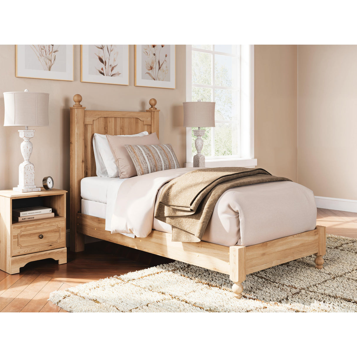 Signature Design by Ashley Aleaport PCB1075B2 Twin Panel Bed IMAGE 6