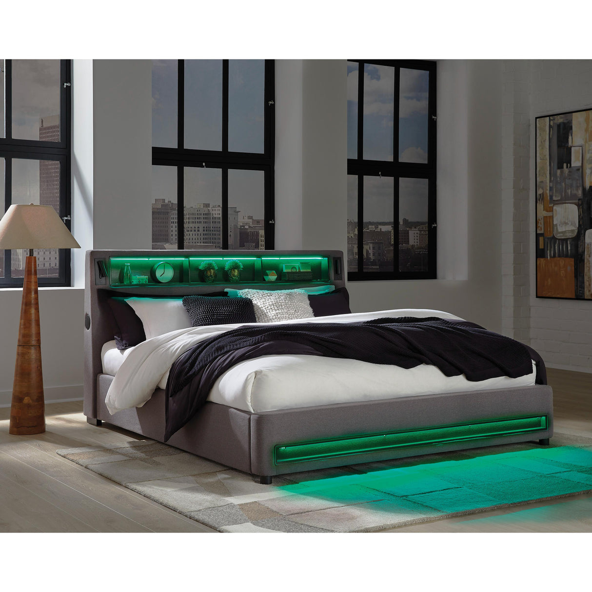 Signature Design by Ashley Verishaw PCB2721B22 California King Upholstered Bed IMAGE 10
