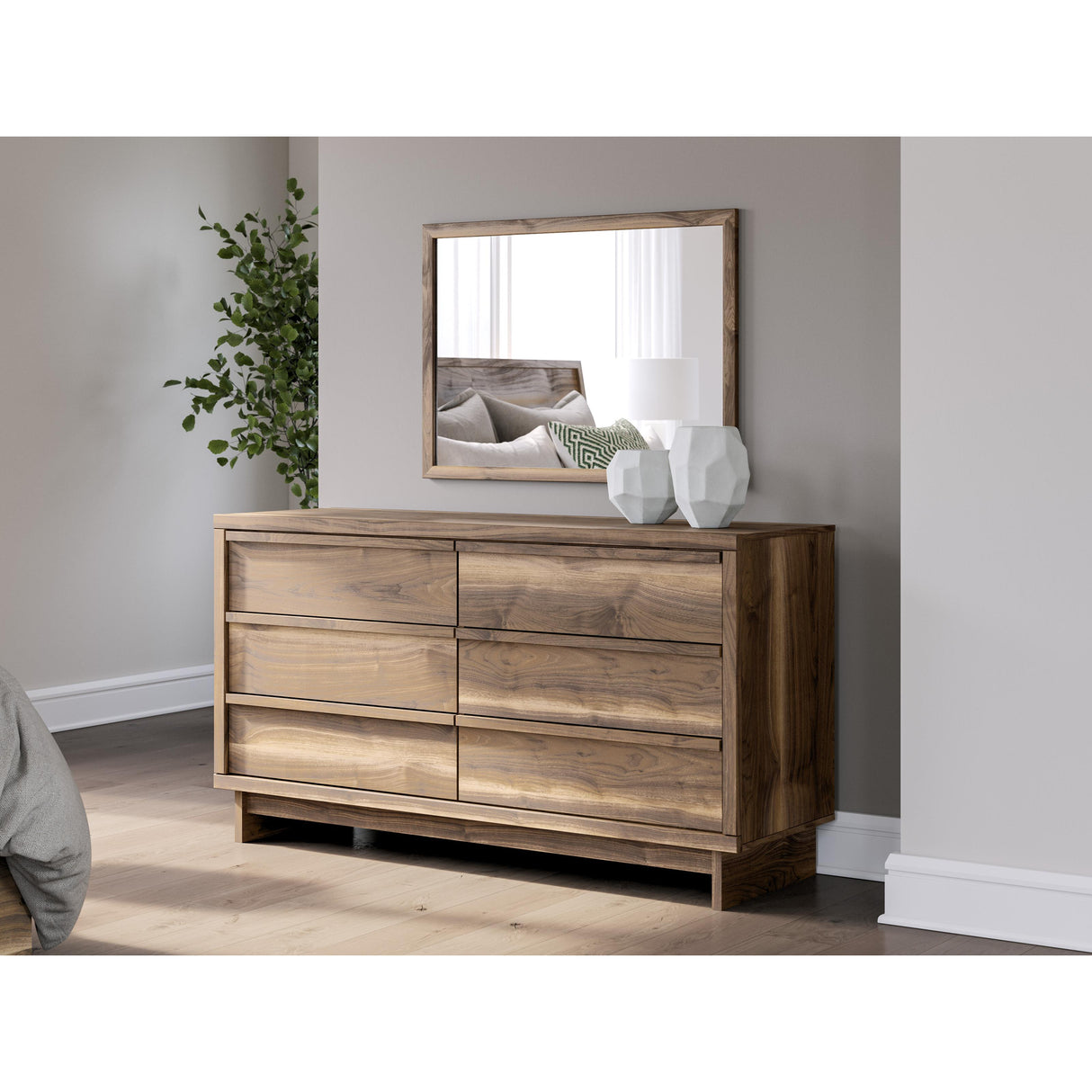 Signature Design by Ashley Chirason PCB3367B1 Dresser and Mirror IMAGE 6