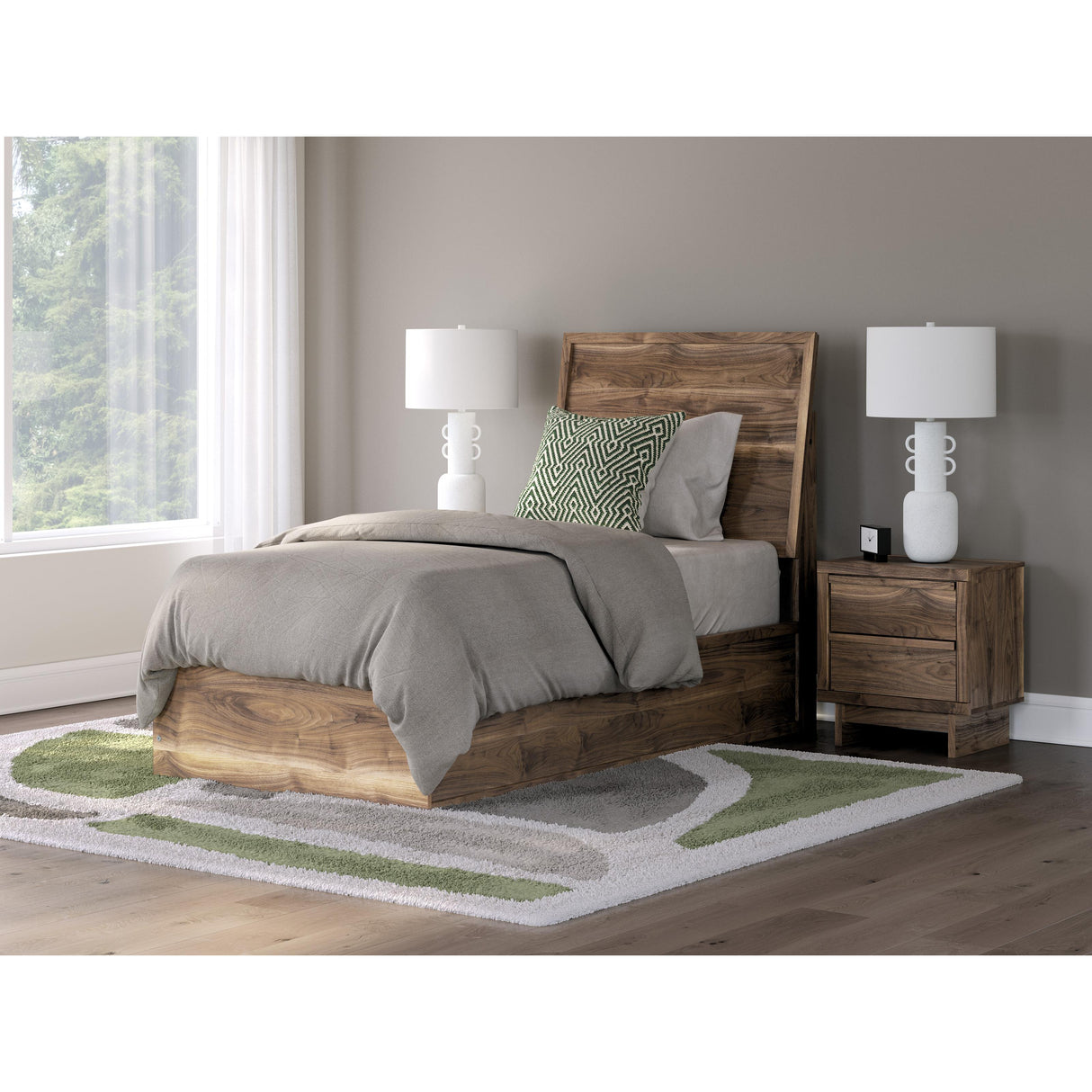 Signature Design by Ashley Chirason PCB3367B21 Twin Panel Bed IMAGE 6