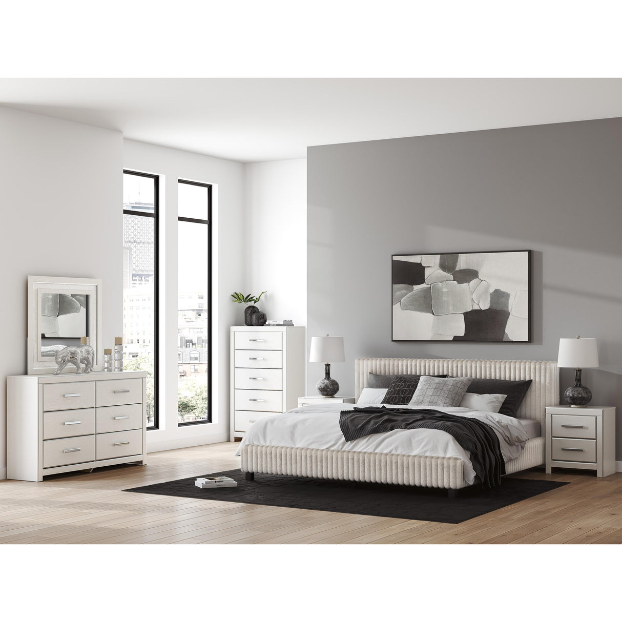 Signature Design by Ashley Zuraleus PCB3381-92 Two Drawer Night Stand IMAGE 9