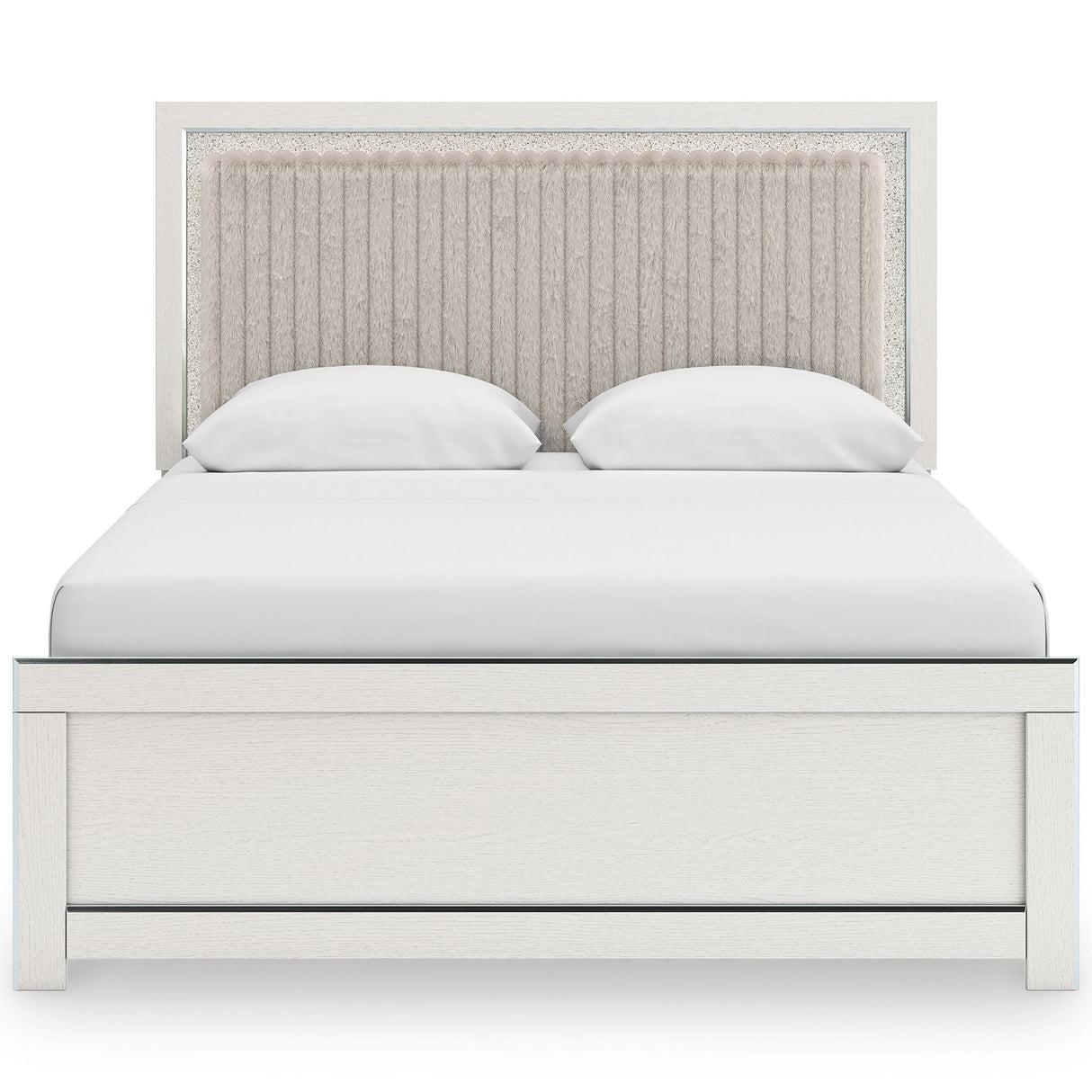 Signature Design by Ashley Zuraleus PCB3381B2 Queen Upholstered Panel Bed IMAGE 2