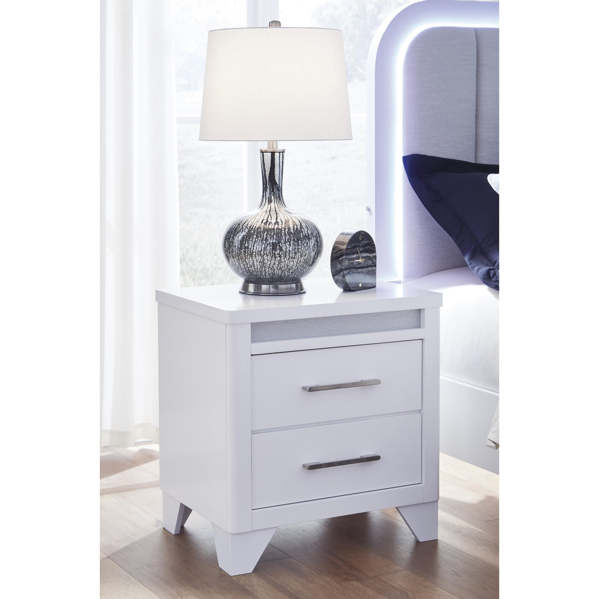Signature Design by Ashley Jarlee PCB392-92 Two Drawer Night Stand IMAGE 5