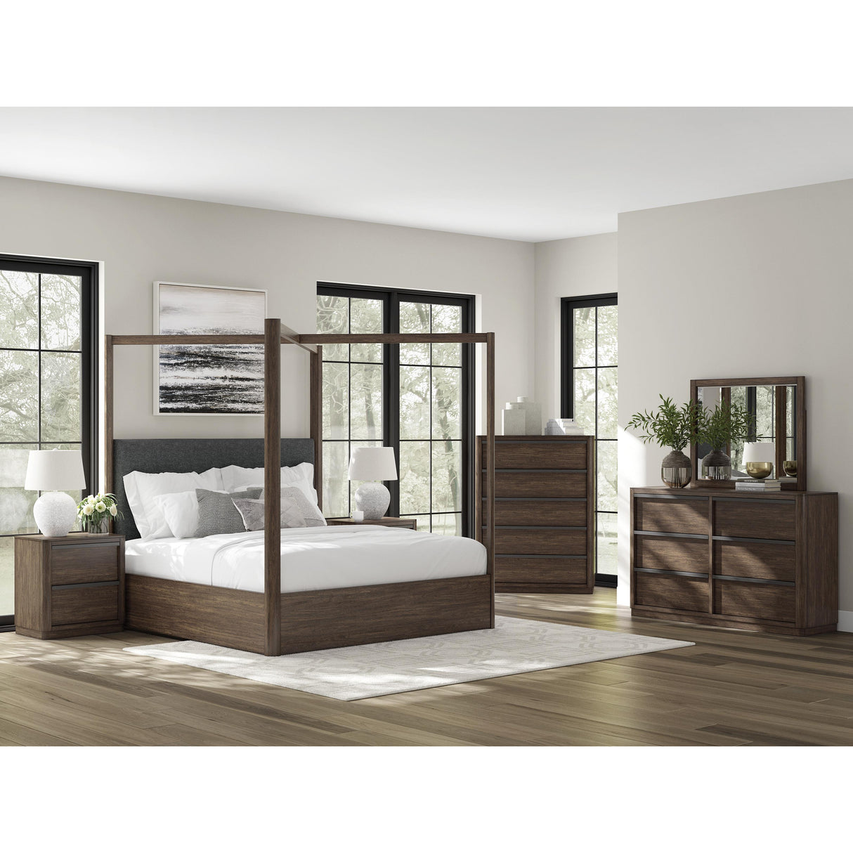 Signature Design by Ashley Dilenno PCB857B6 King Canopy Bed IMAGE 6