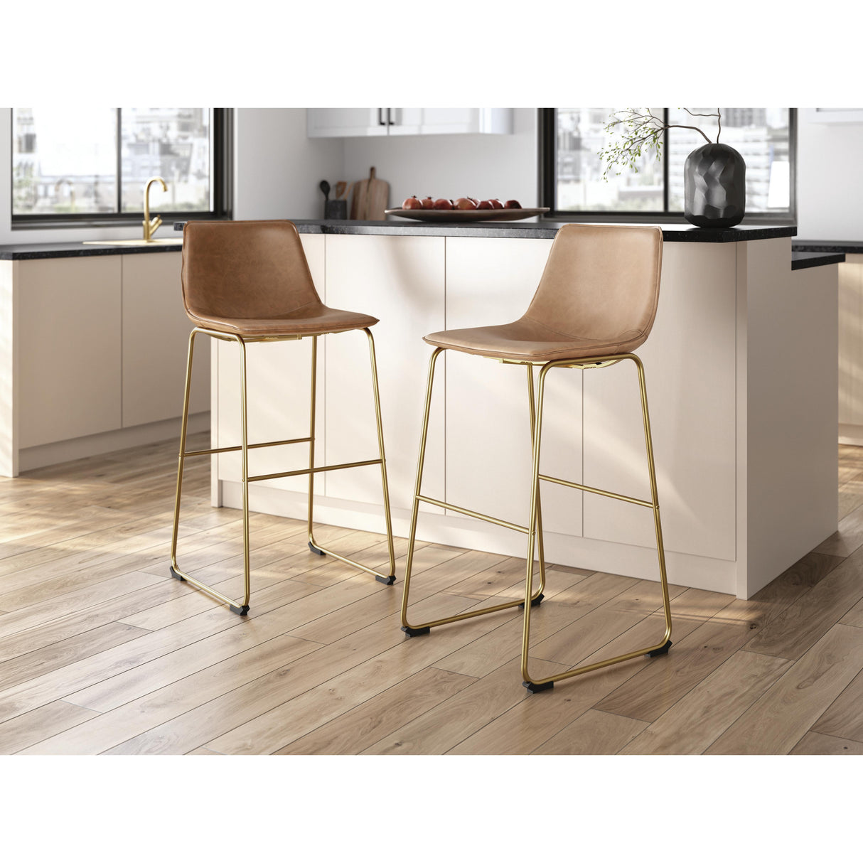 Signature Design by Ashley Ciabori PCD373-330 Tall Upholstered Barstool IMAGE 6