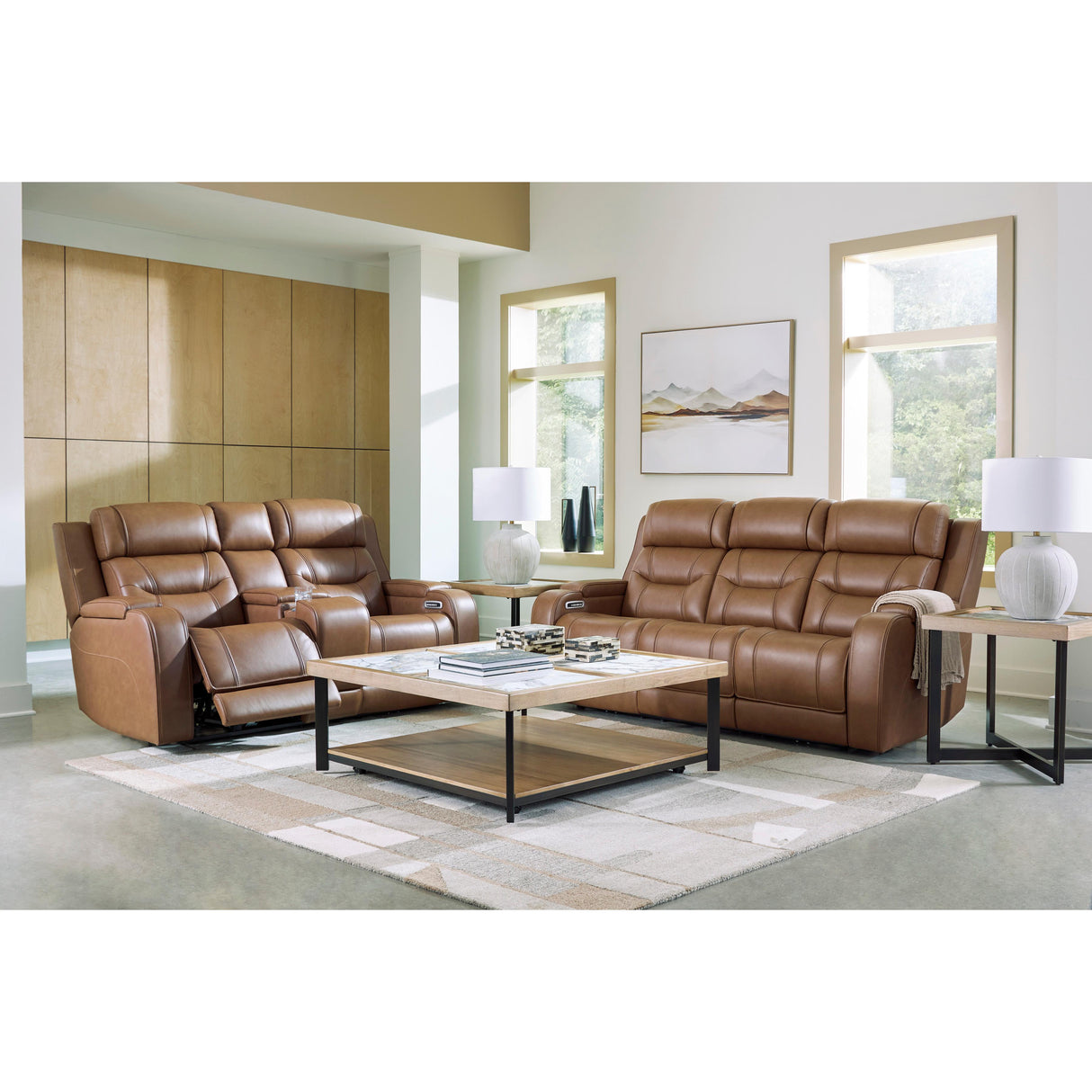 Signature Design by Ashley Knightington PCU1160015A Power Reclining Sofa with Audio Seating IMAGE 14