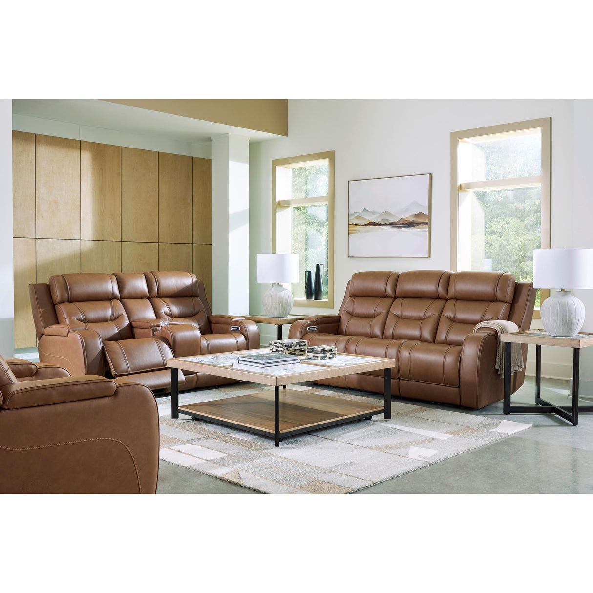 Signature Design by Ashley Knightington PCU1160015A Power Reclining Sofa with Audio Seating IMAGE 16