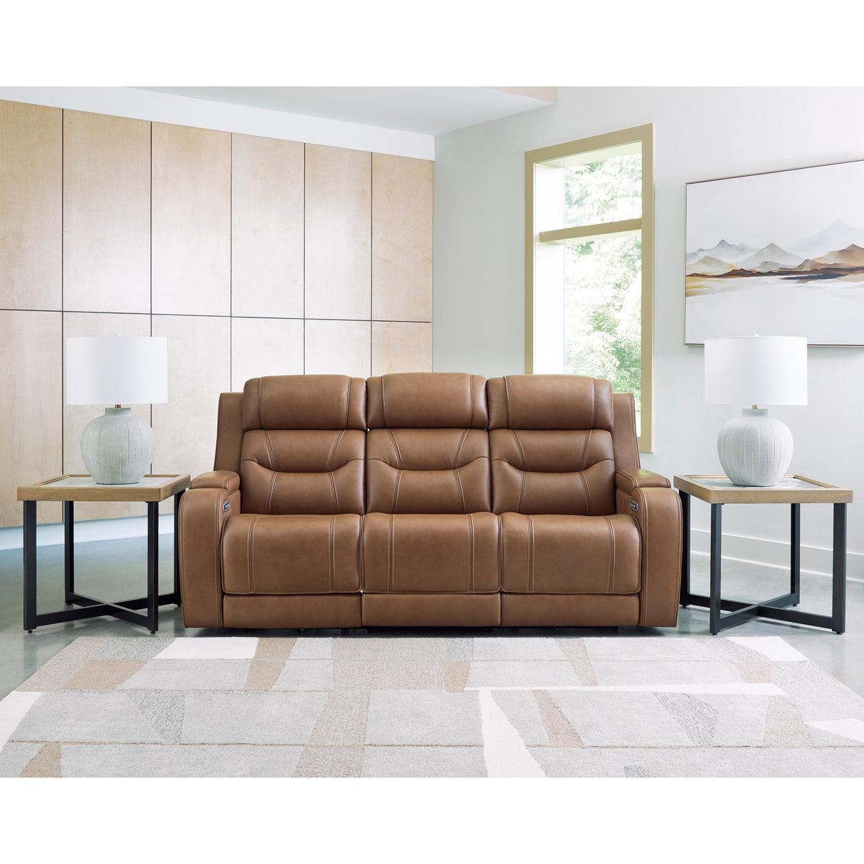 Signature Design by Ashley Knightington PCU1160015A Power Reclining Sofa with Audio Seating IMAGE 5
