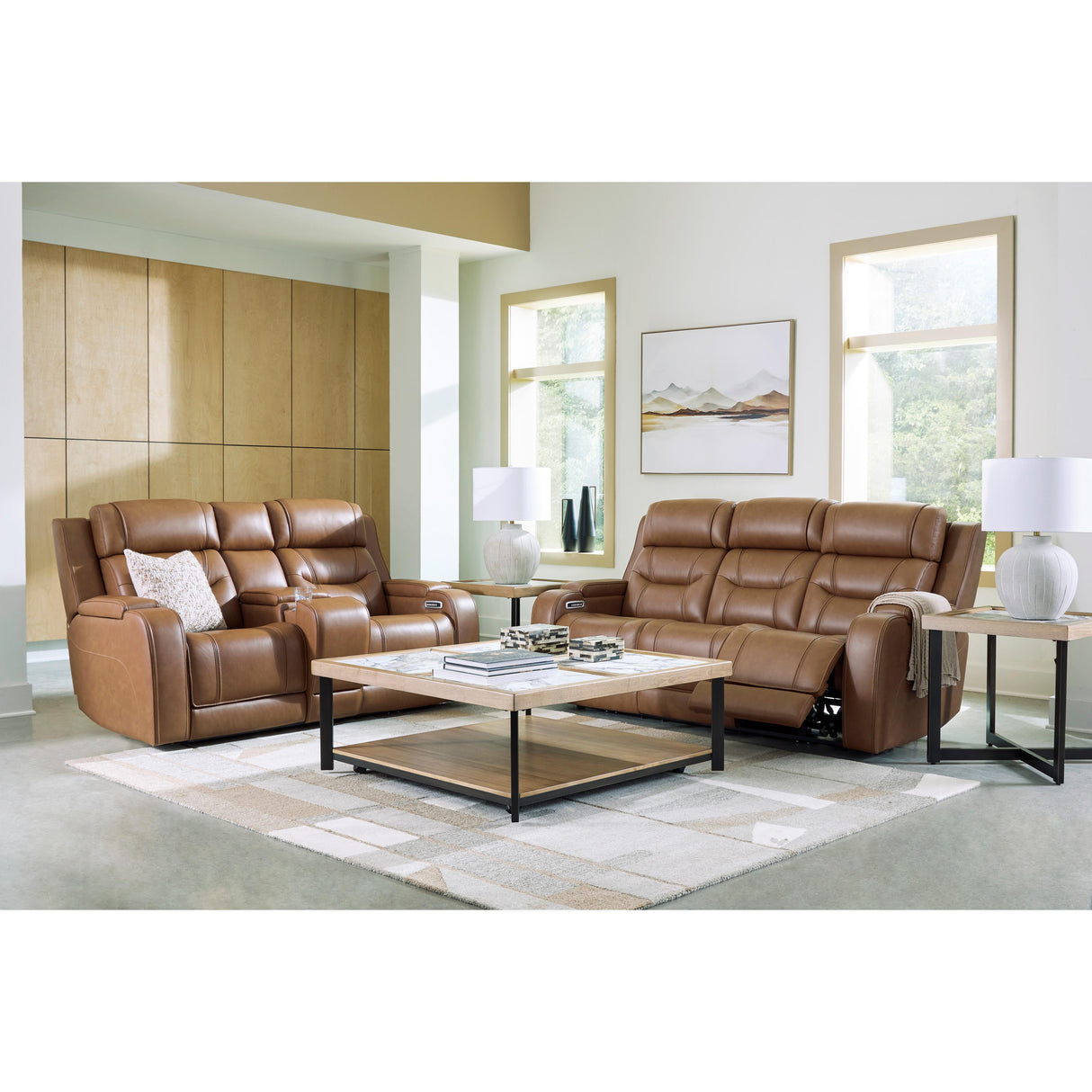 Signature Design by Ashley Knightington PCU1160018A Power Reclining Love with Audio Seating IMAGE 14