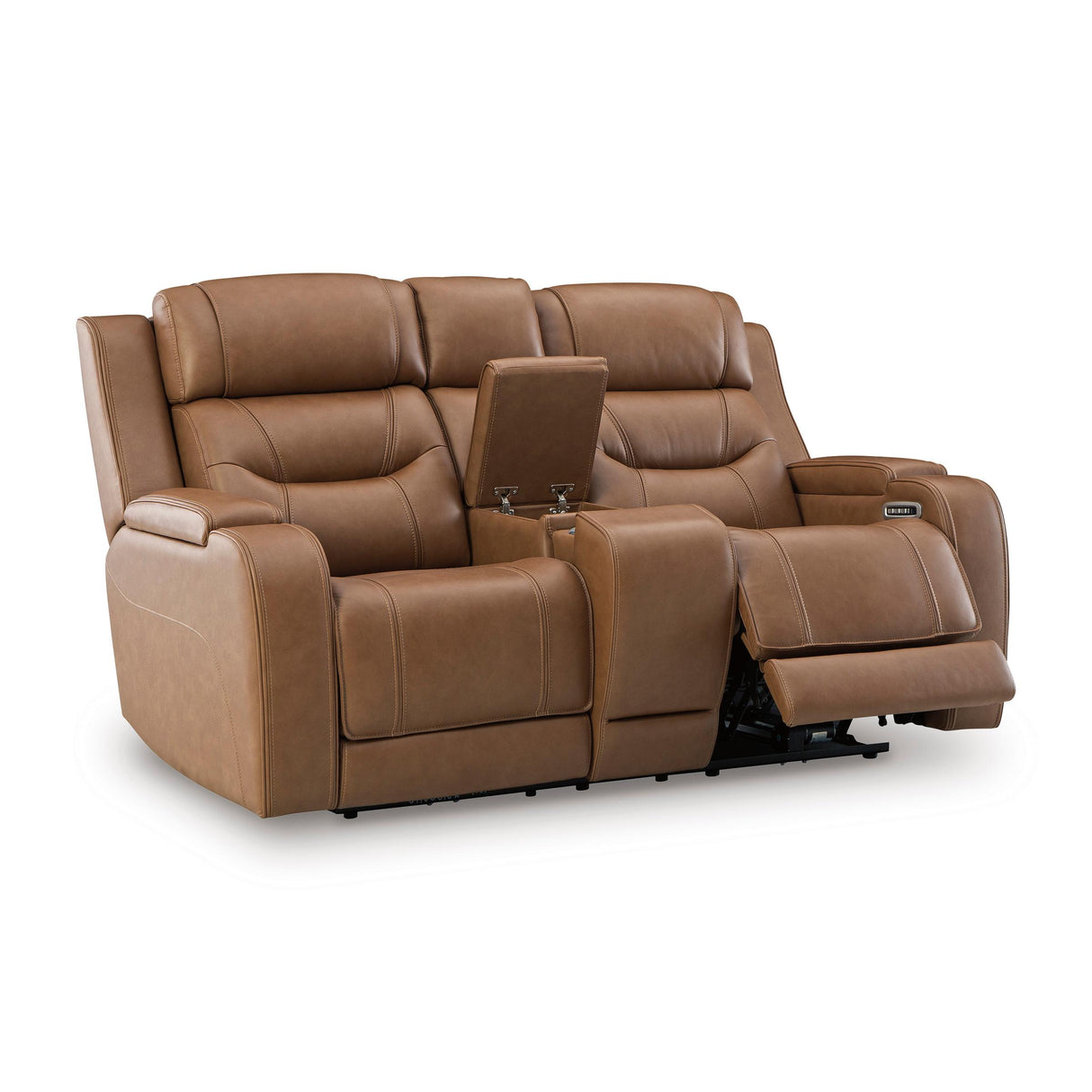Signature Design by Ashley Knightington PCU1160018A Power Reclining Love with Audio Seating IMAGE 2