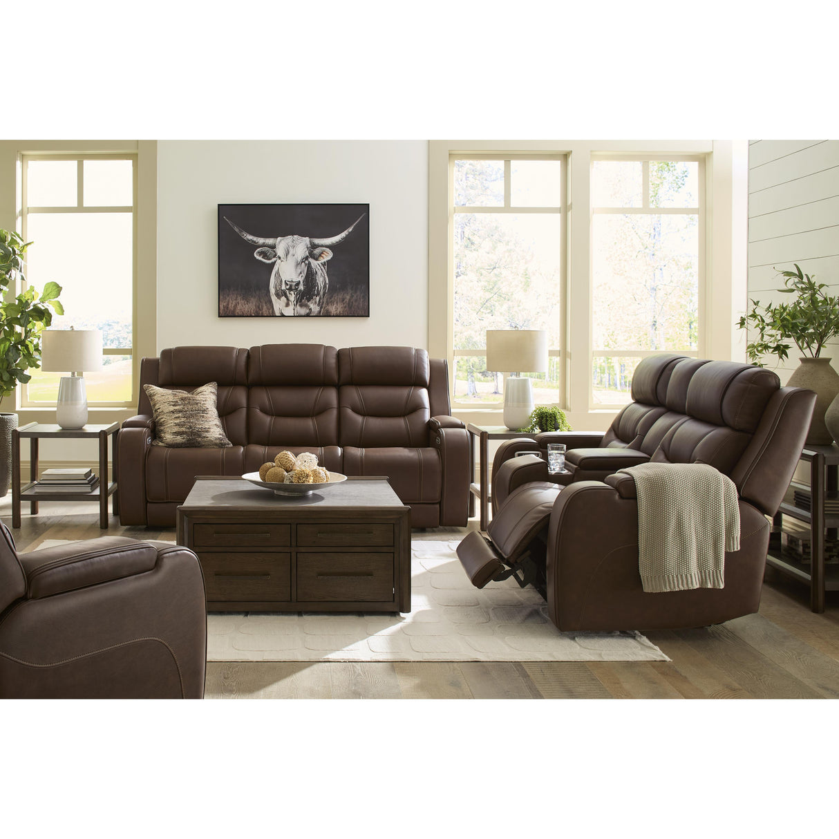 Signature Design by Ashley Knightington PCU1160213A Power Recliner with Audio Seating IMAGE 9
