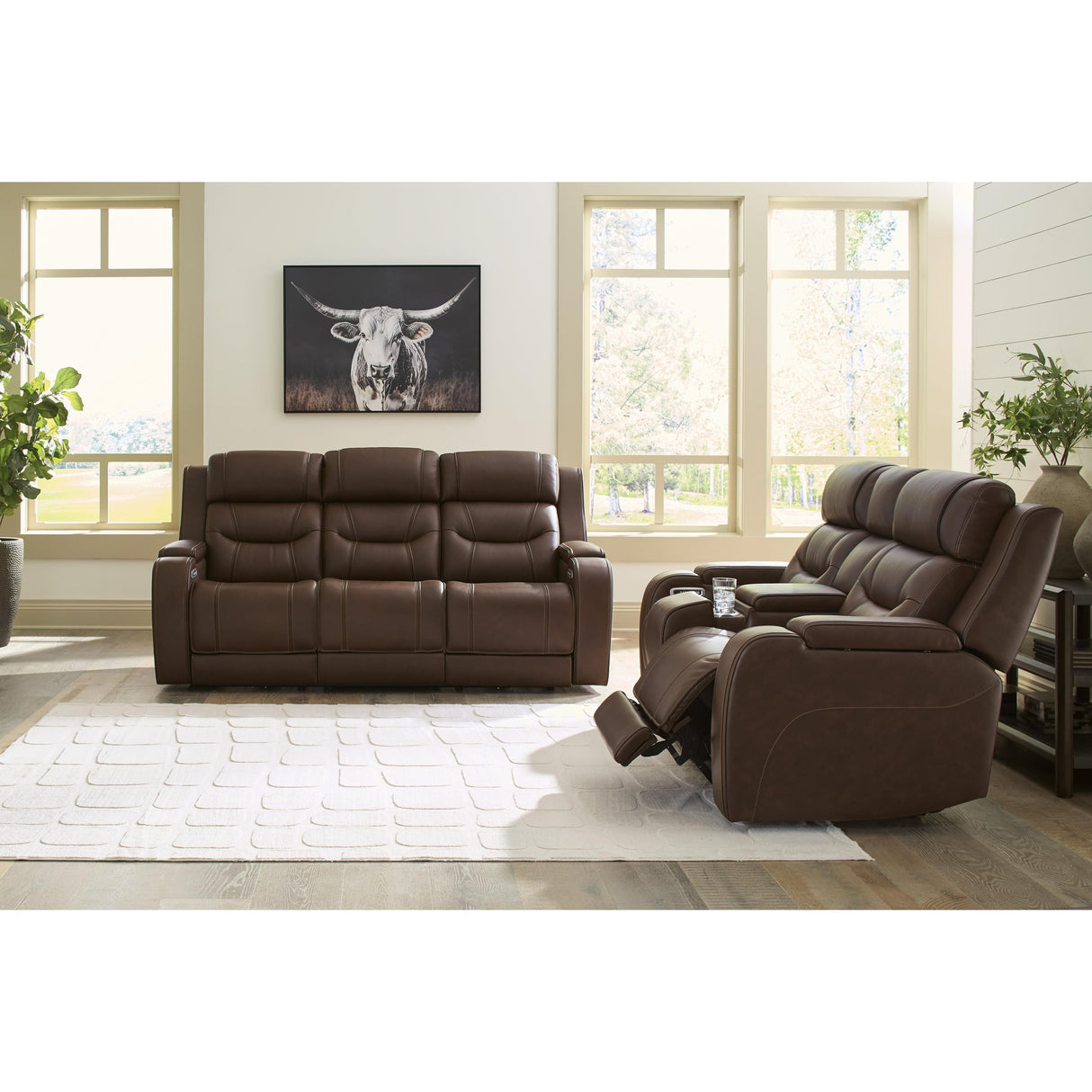 Signature Design by Ashley Knightington PCU1160215A Power Reclining Sofa with Audio Seating IMAGE 15