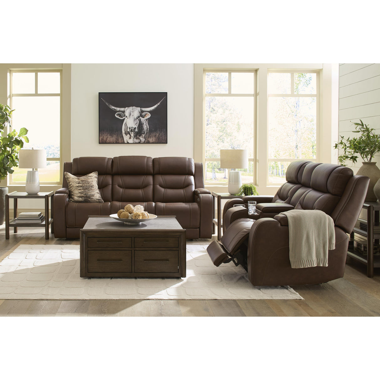 Signature Design by Ashley Knightington PCU1160215A Power Reclining Sofa with Audio Seating IMAGE 17