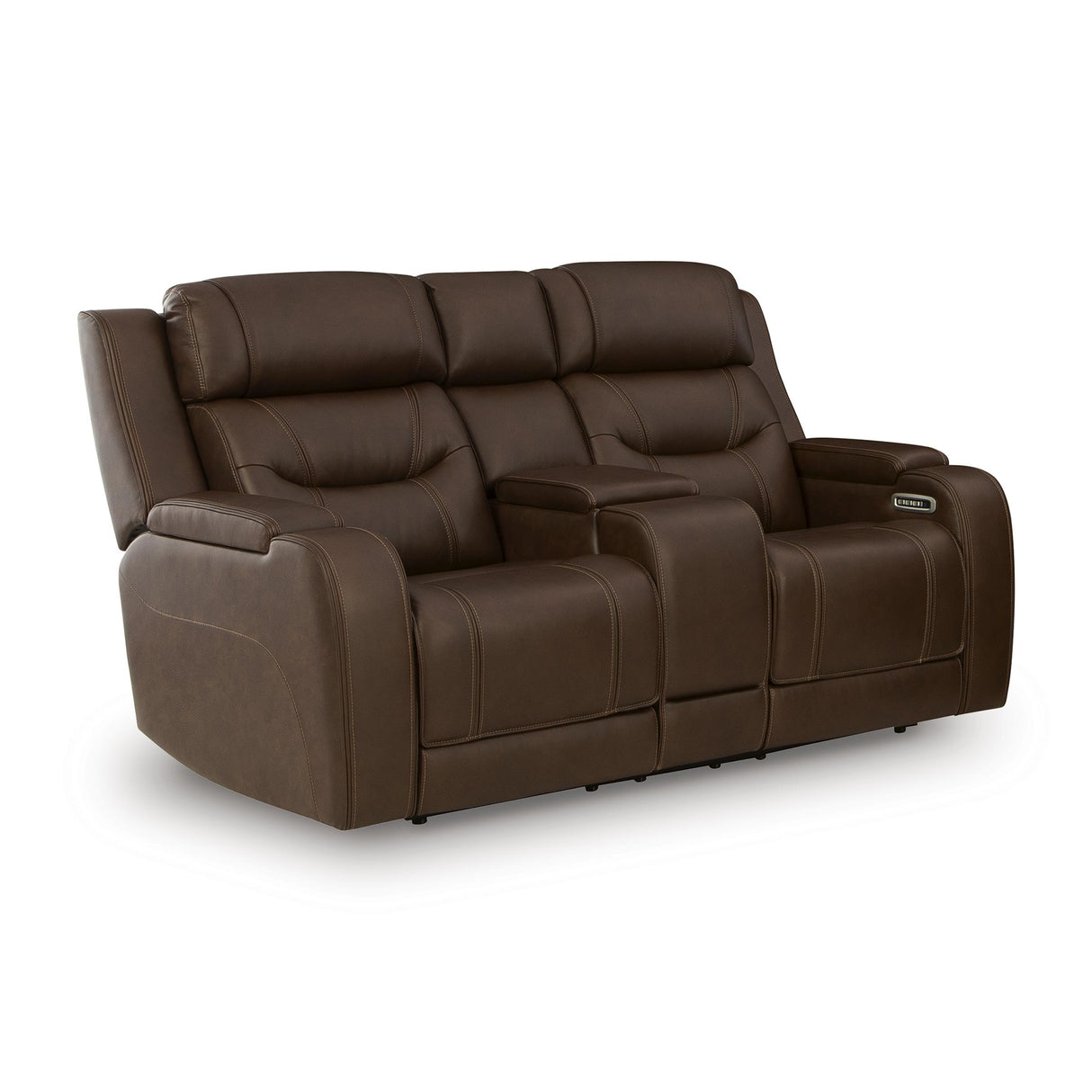 Signature Design by Ashley Knightington PCU1160218A Power Reclining Love with Audio Seating IMAGE 1