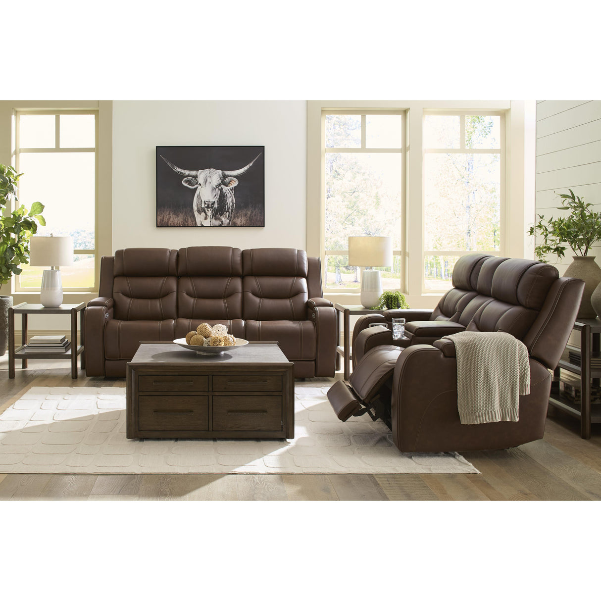 Signature Design by Ashley Knightington PCU1160218A Power Reclining Love with Audio Seating IMAGE 14