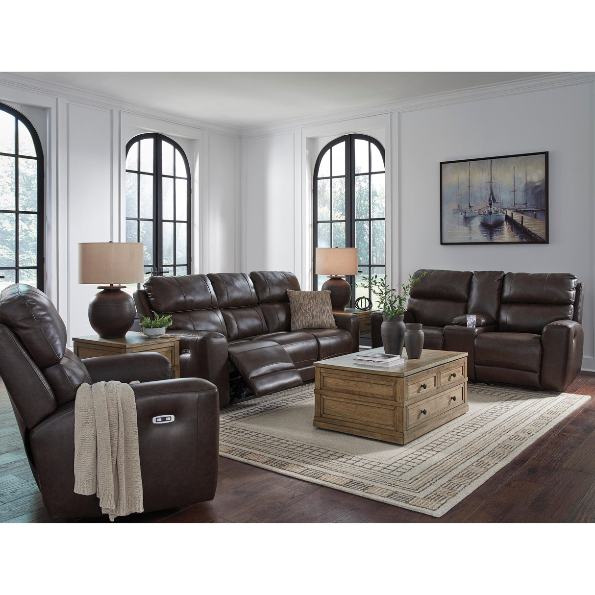 Signature Design by Ashley Crossplex PCU6450618 Power Reclining Loveseat with Console and Adjustable Headrest IMAGE 18