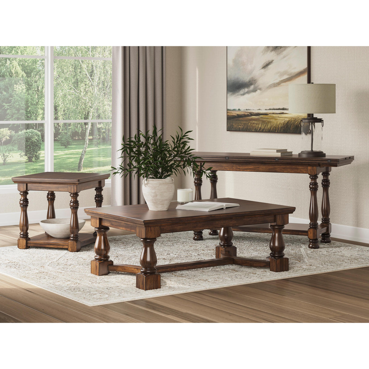 Signature Design by Ashley Sturlayne T609-1 Rectangular Cocktail Table IMAGE 6