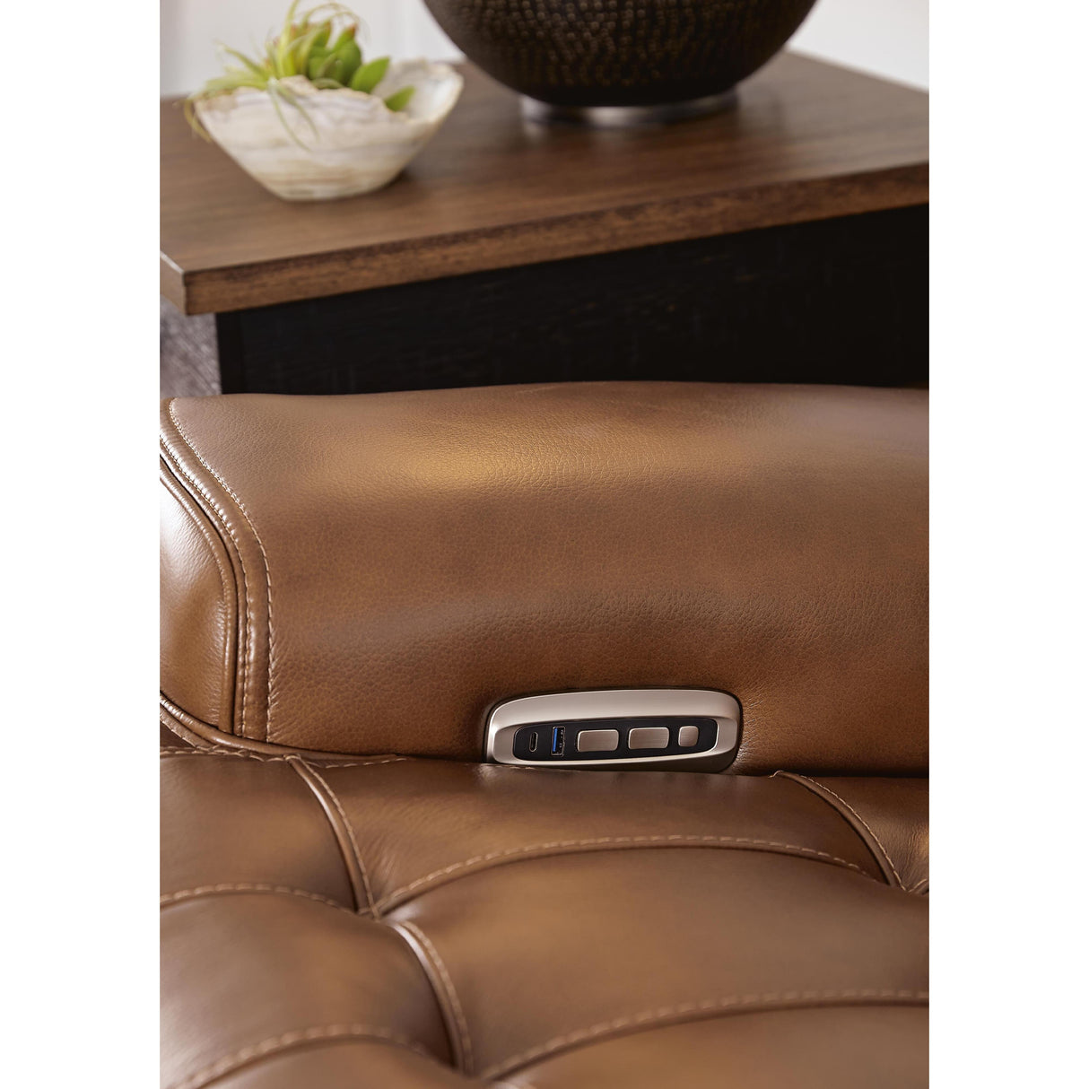 Signature Design by Ashley Temmpton U92708S6 4 pc Reclining Sectional IMAGE 2