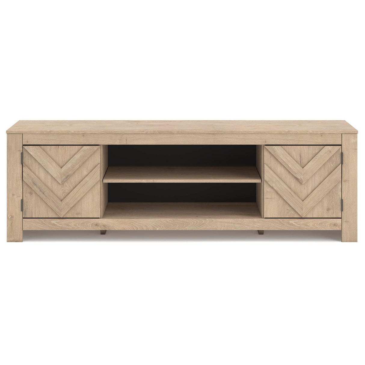 Signature Design by Ashley Cayboni W3787-68 LG TV Stand with Fireplace Option IMAGE 3