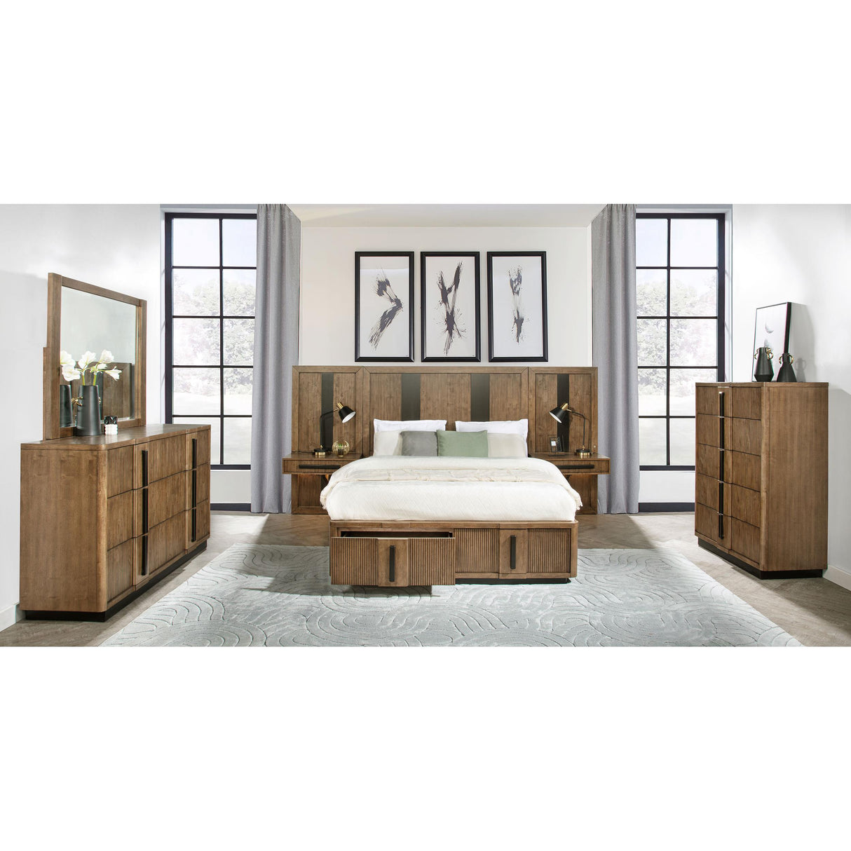 Coaster Furniture Terrace 224905 5-Drawer Chest of Drawers - Ash Brown IMAGE 11