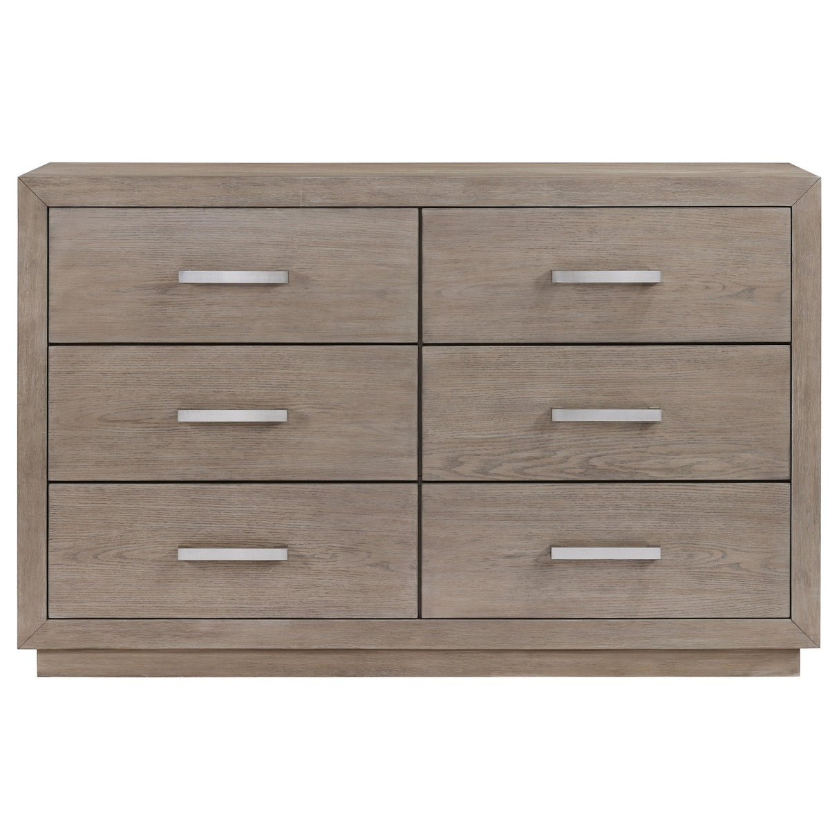 Coaster Furniture Kenora 224853 6-Drawer Dresser - Barley Brown IMAGE 2