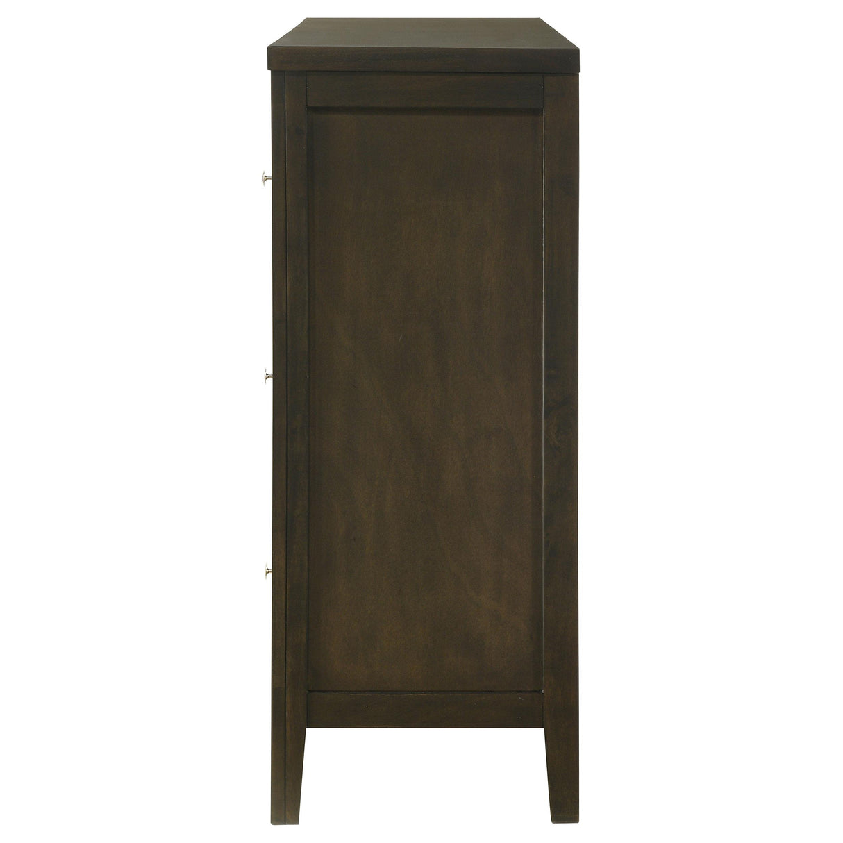 Coaster Furniture Wilkes 224423 6-Drawer Dresser Cabinet - Dark Cocoa IMAGE 4