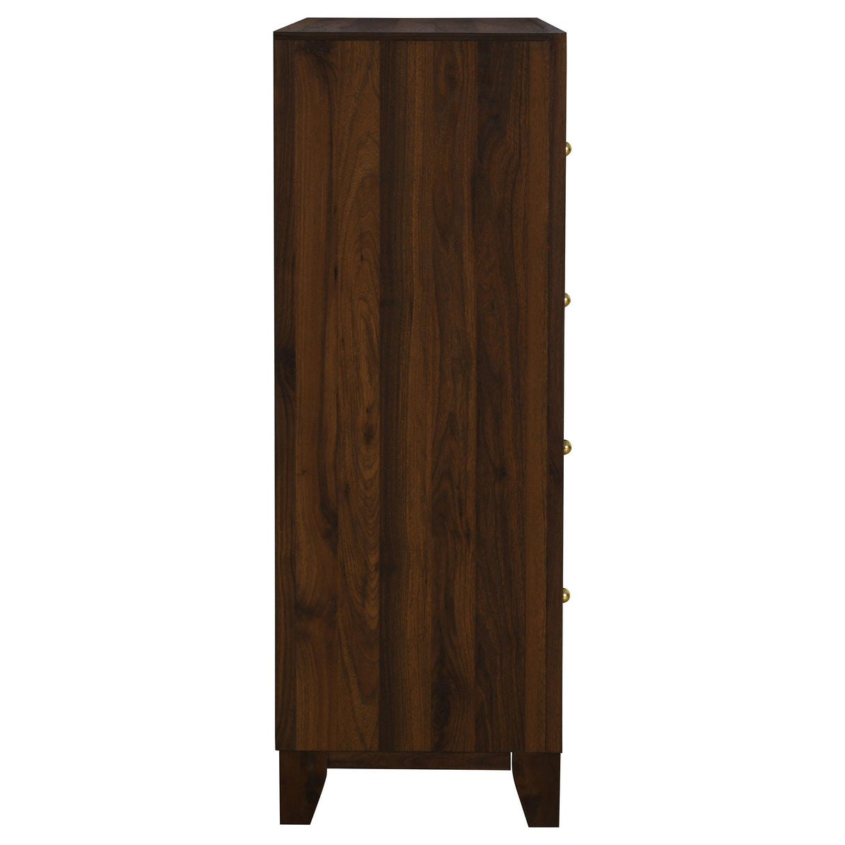 Coaster Furniture Welsley 223445 4-Drawer Chest of Drawers - Walnut IMAGE 7