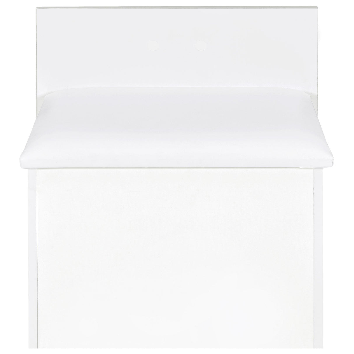 Coaster Furniture Danbury 930208 3-Drawer Makeup Vanity & Stool - Set White High Gloss IMAGE 11