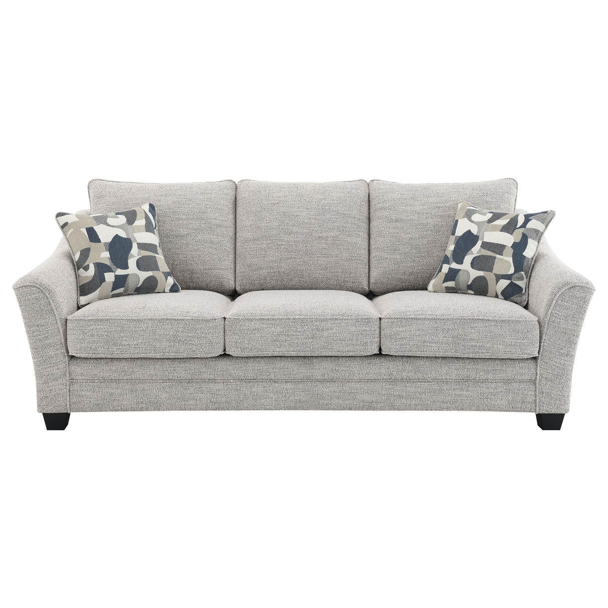 Coaster Furniture Tomkins 509671 Boucle Upholstered Sofa - Light Grey IMAGE 2