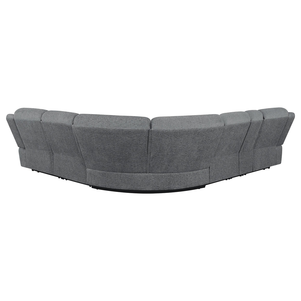 Coaster Furniture Bahrain 609540 6 pc Modular Reclining Sectional Sofa - Charcoal IMAGE 4