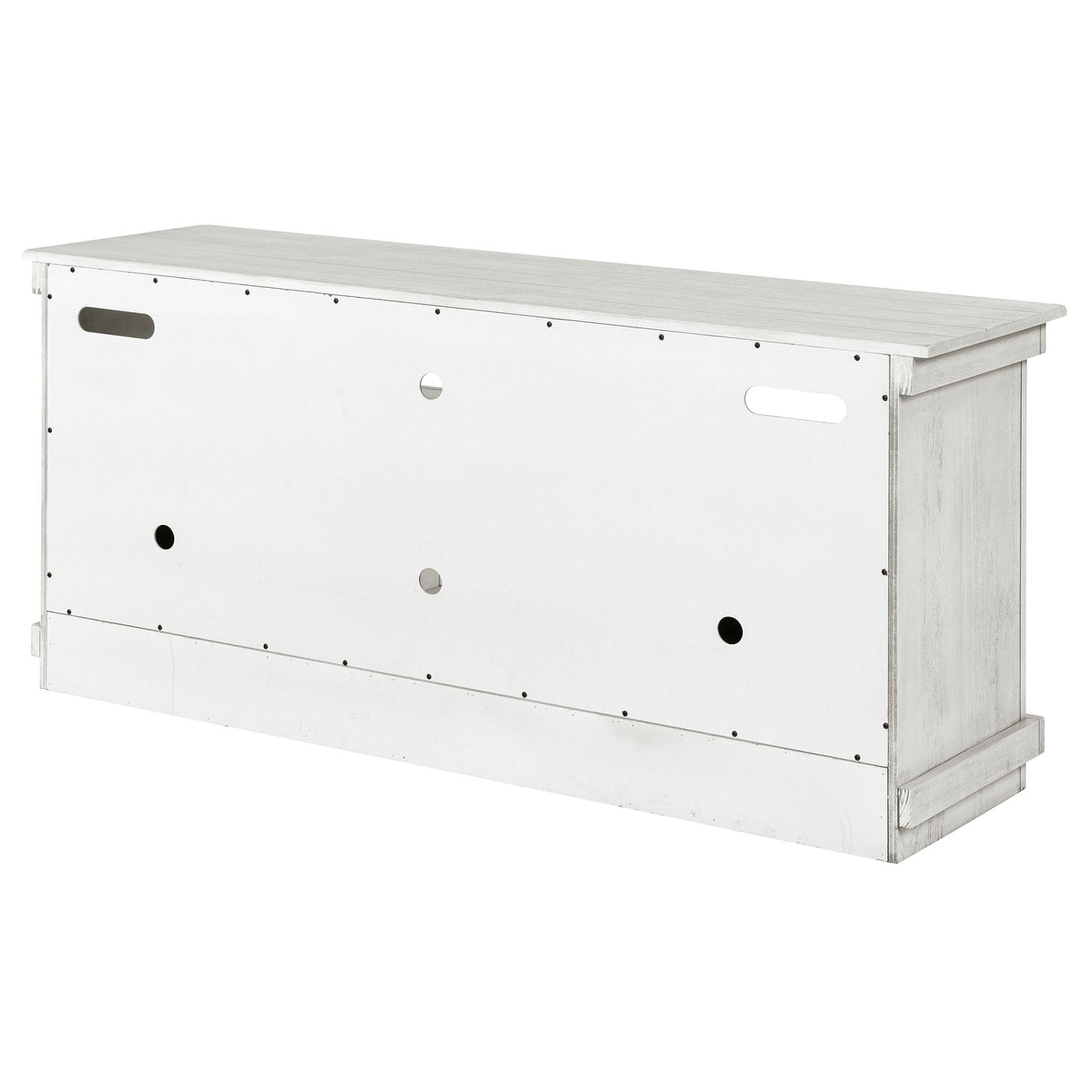 Coaster Furniture Payne 710052 60-inch TV Stand Media Console - Distressed White IMAGE 8