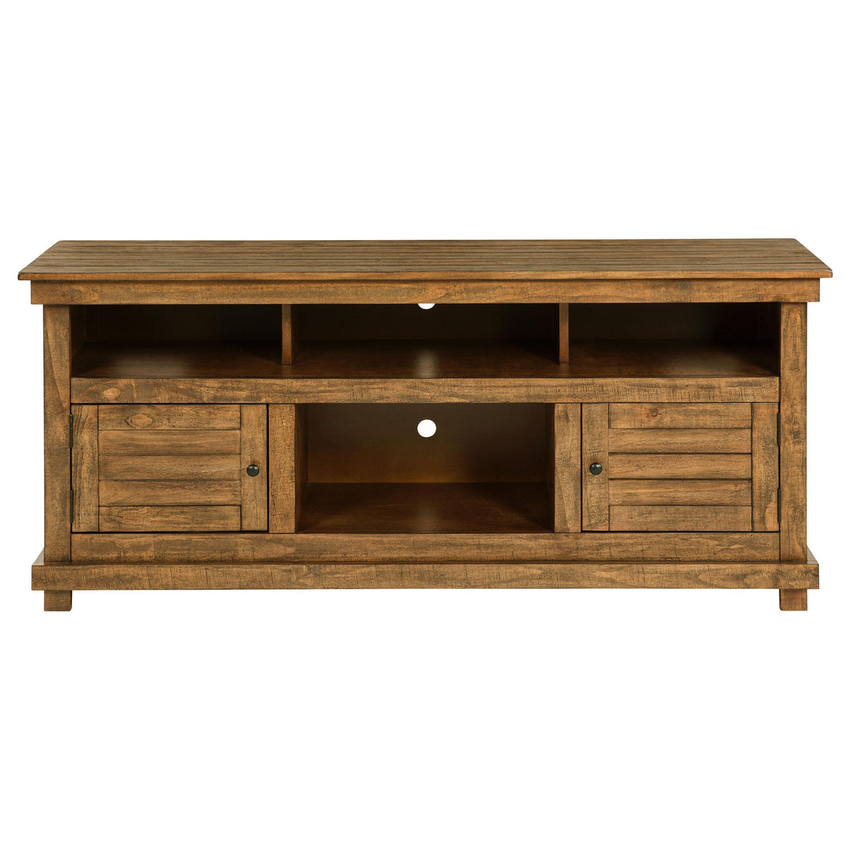 Coaster Furniture Payne 710042 60-inch TV Stand Media Console - Distressed Brown IMAGE 2