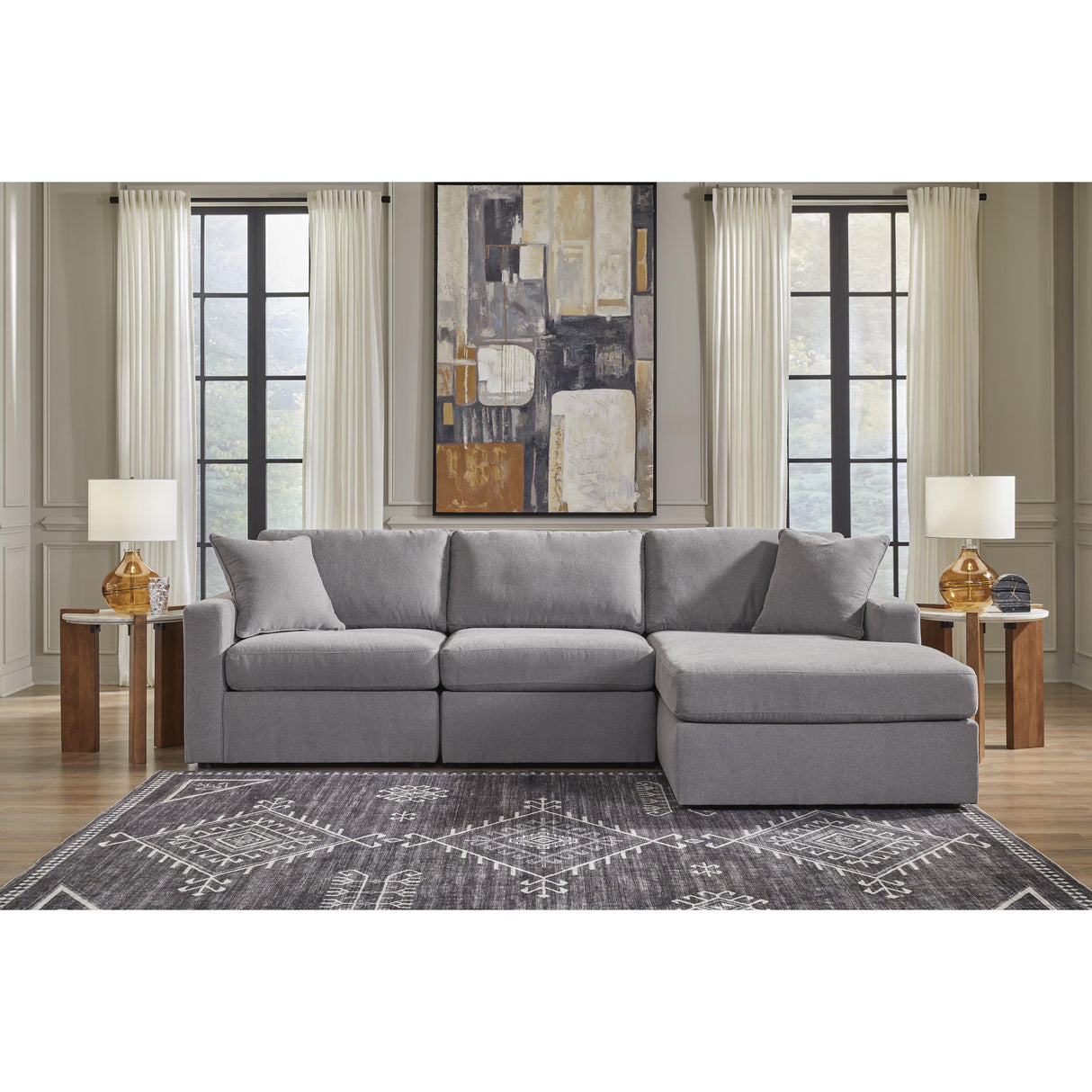 Signature Design by Ashley Modmax 9210417 RAF Corner Chaise IMAGE 7